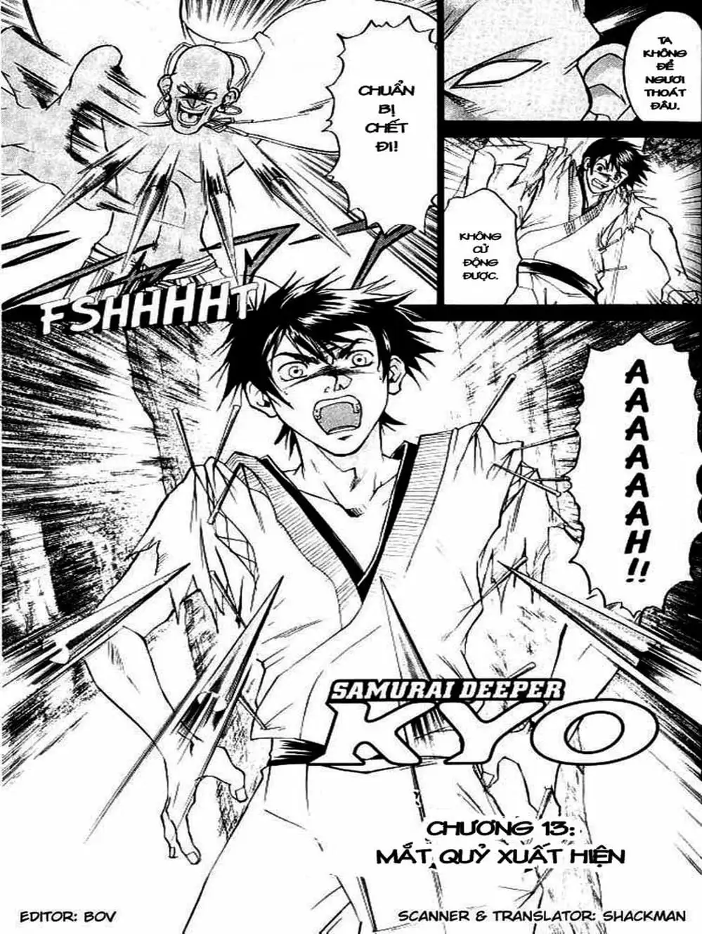 Truyện Tranh Mắt Quỷ Kyo - Samurai Deeper Kyo trang 3