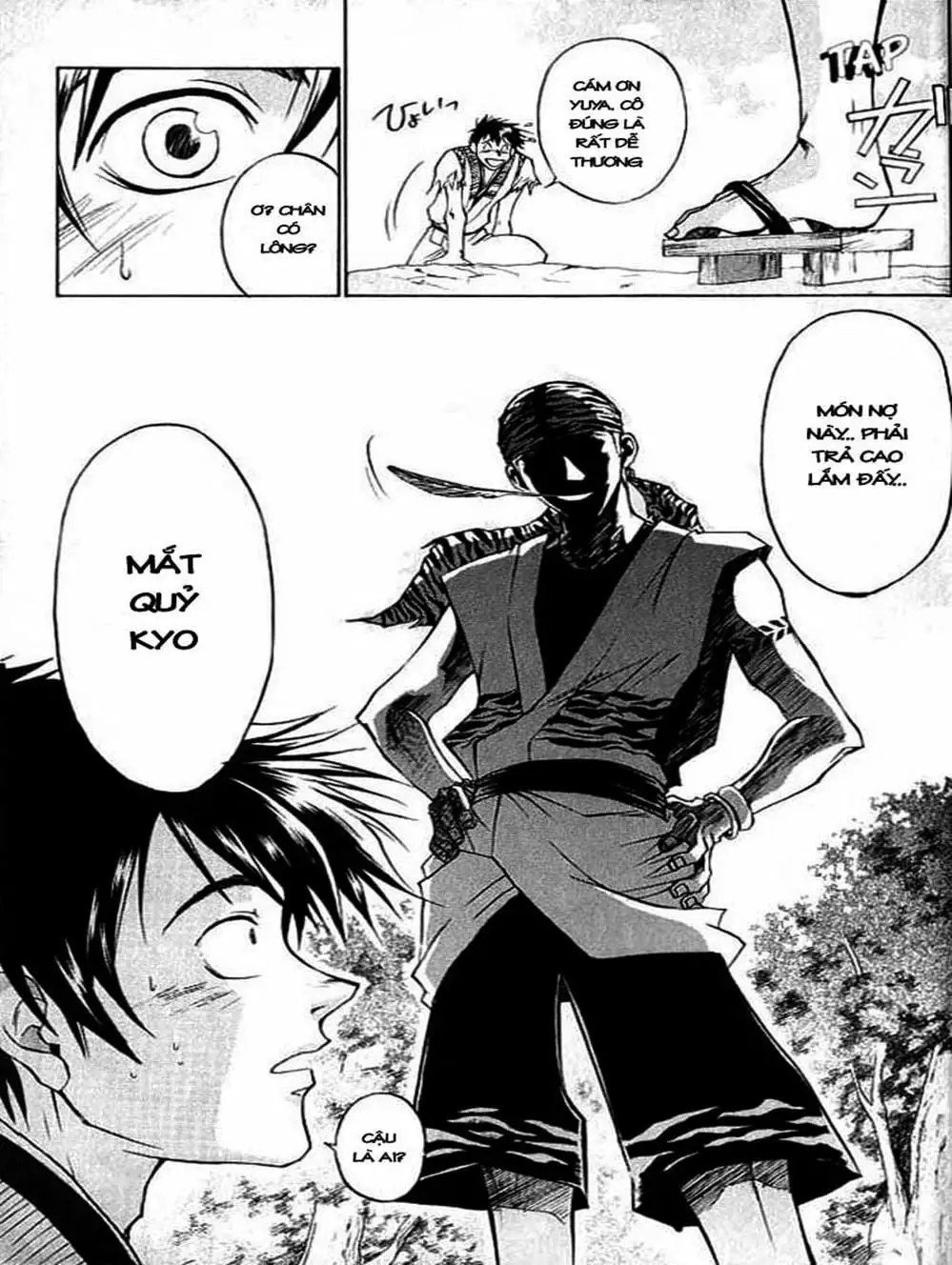 Truyện Tranh Mắt Quỷ Kyo - Samurai Deeper Kyo trang 3