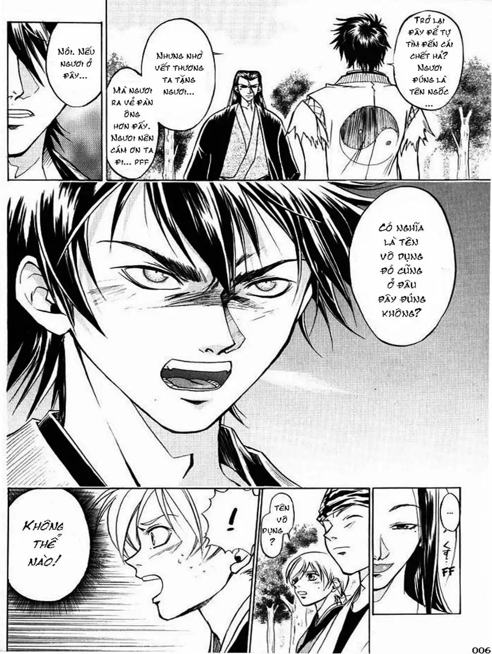 Truyện Tranh Mắt Quỷ Kyo - Samurai Deeper Kyo trang 3