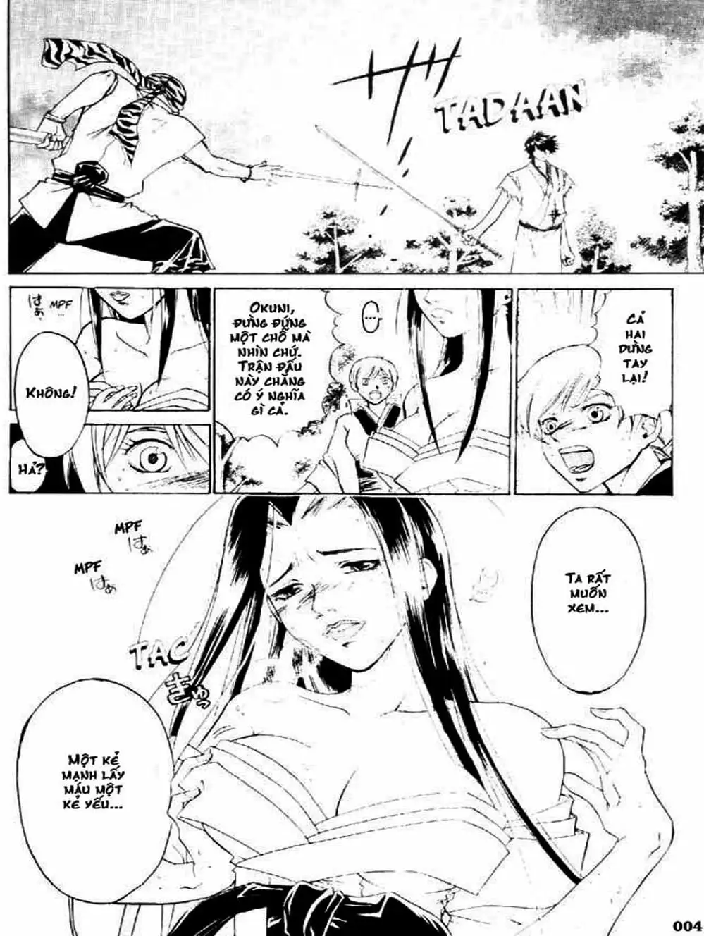 Truyện Tranh Mắt Quỷ Kyo - Samurai Deeper Kyo trang 3