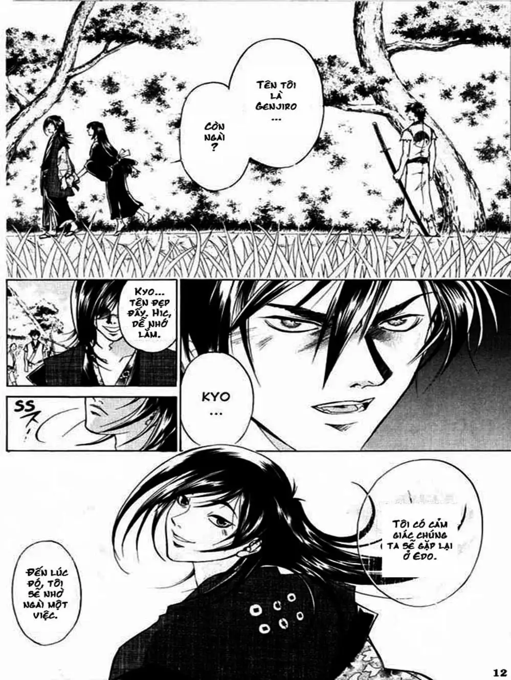 Truyện Tranh Mắt Quỷ Kyo - Samurai Deeper Kyo trang 3
