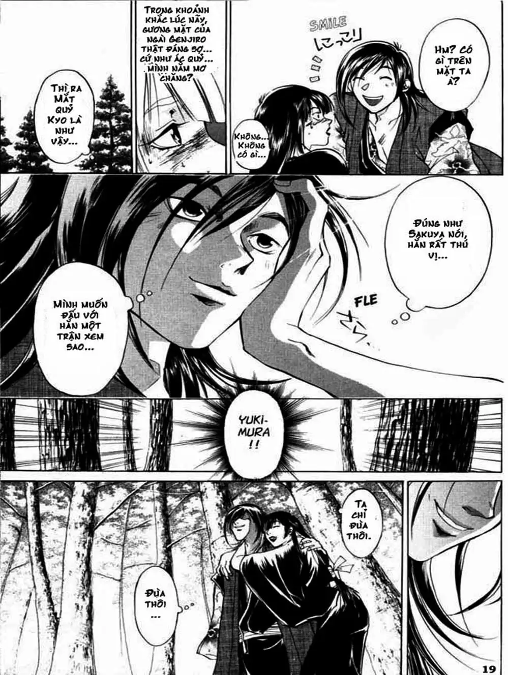 Truyện Tranh Mắt Quỷ Kyo - Samurai Deeper Kyo trang 3