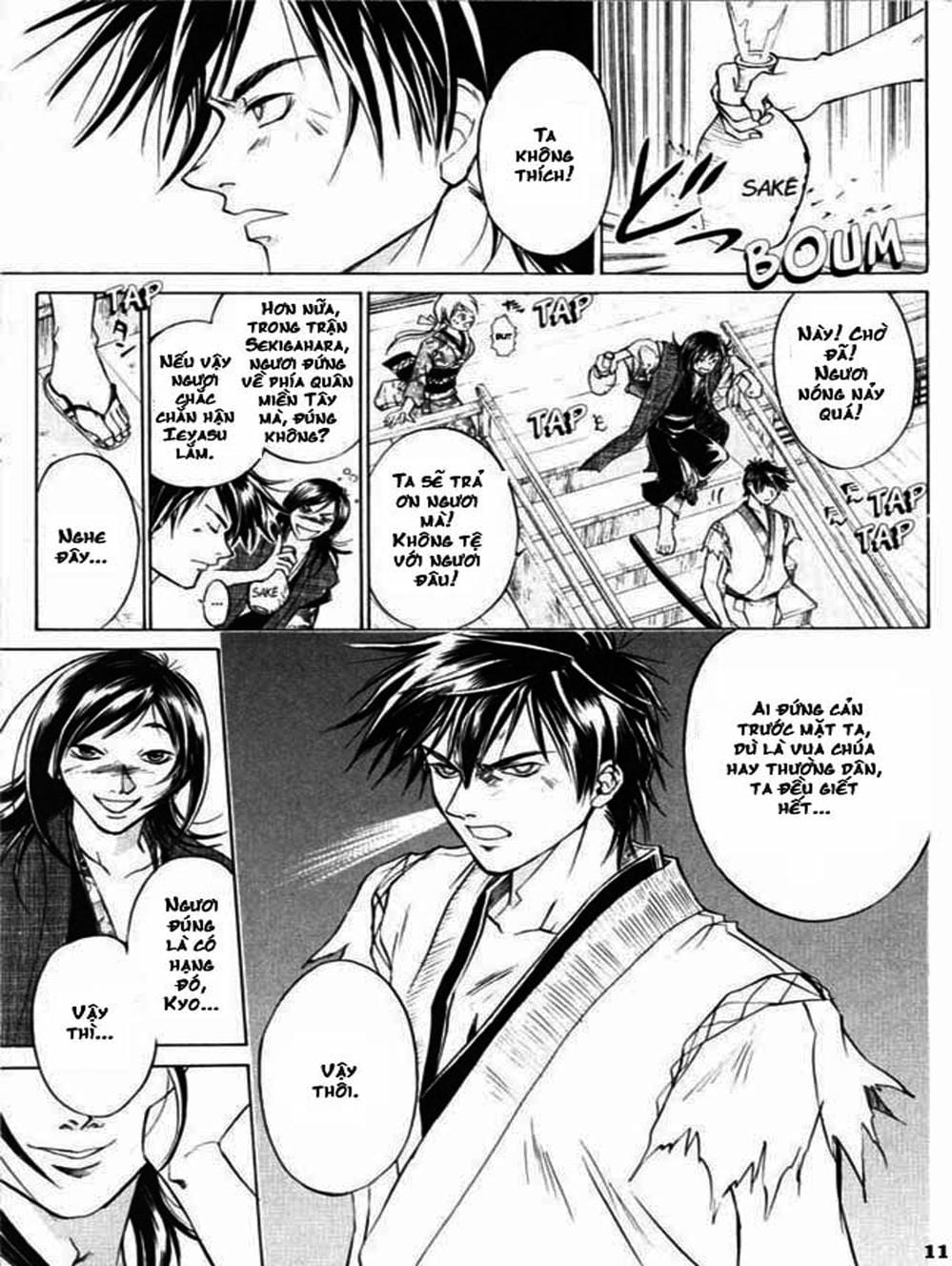 Truyện Tranh Mắt Quỷ Kyo - Samurai Deeper Kyo trang 3