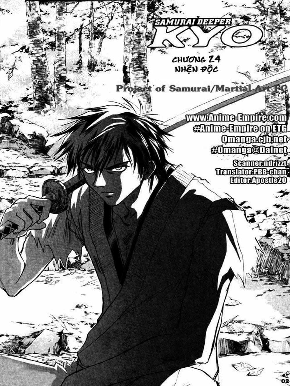 Truyện Tranh Mắt Quỷ Kyo - Samurai Deeper Kyo trang 3