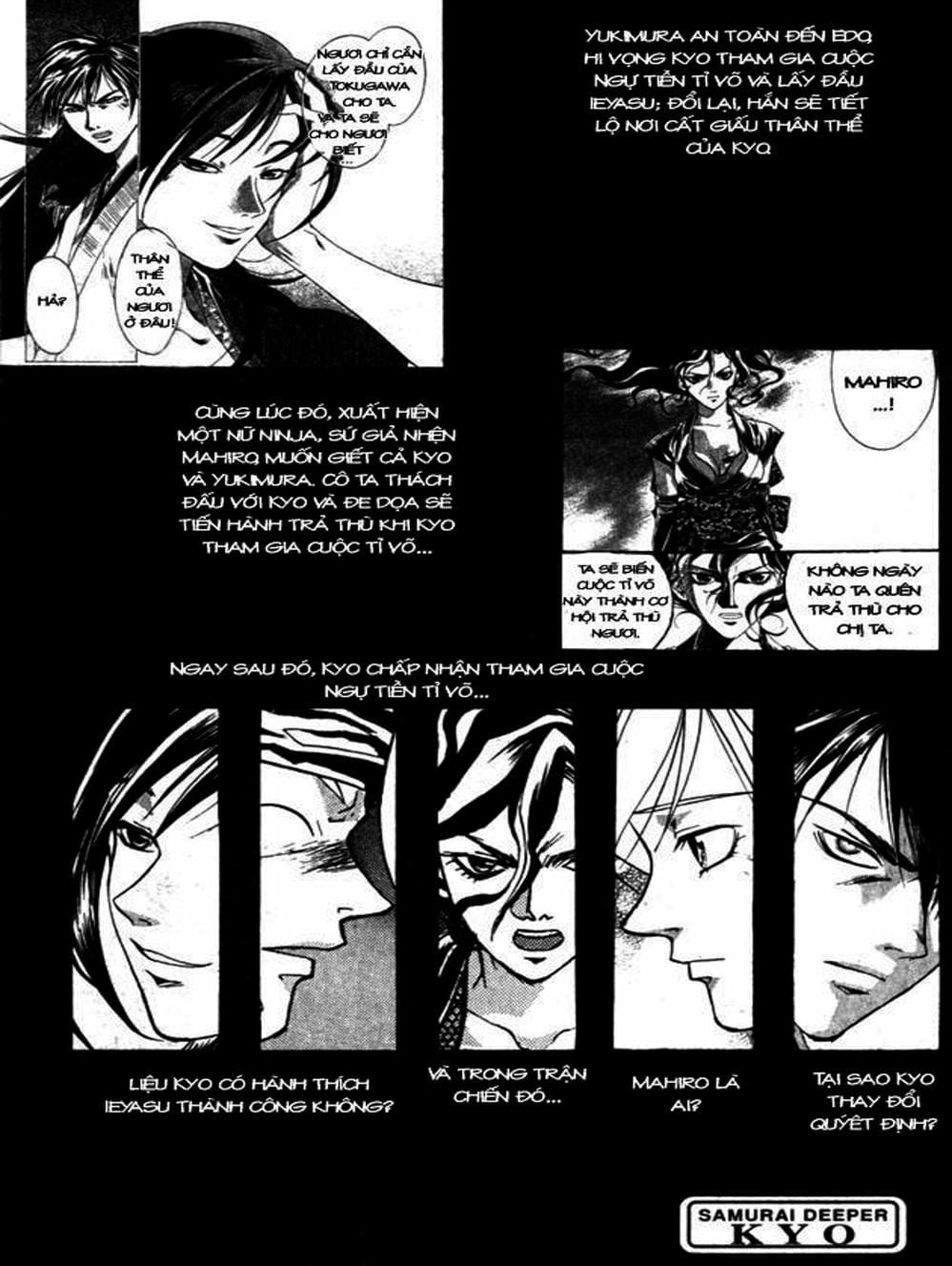 Truyện Tranh Mắt Quỷ Kyo - Samurai Deeper Kyo trang 3