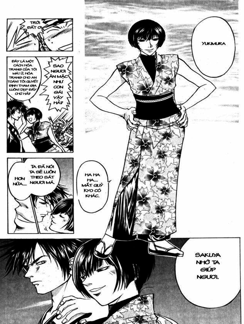 Truyện Tranh Mắt Quỷ Kyo - Samurai Deeper Kyo trang 3