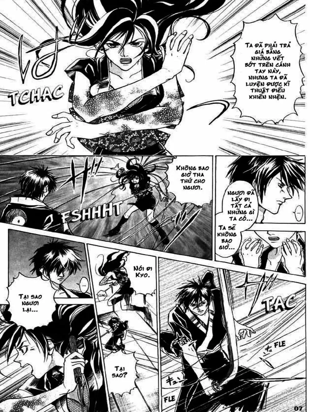 Truyện Tranh Mắt Quỷ Kyo - Samurai Deeper Kyo trang 3