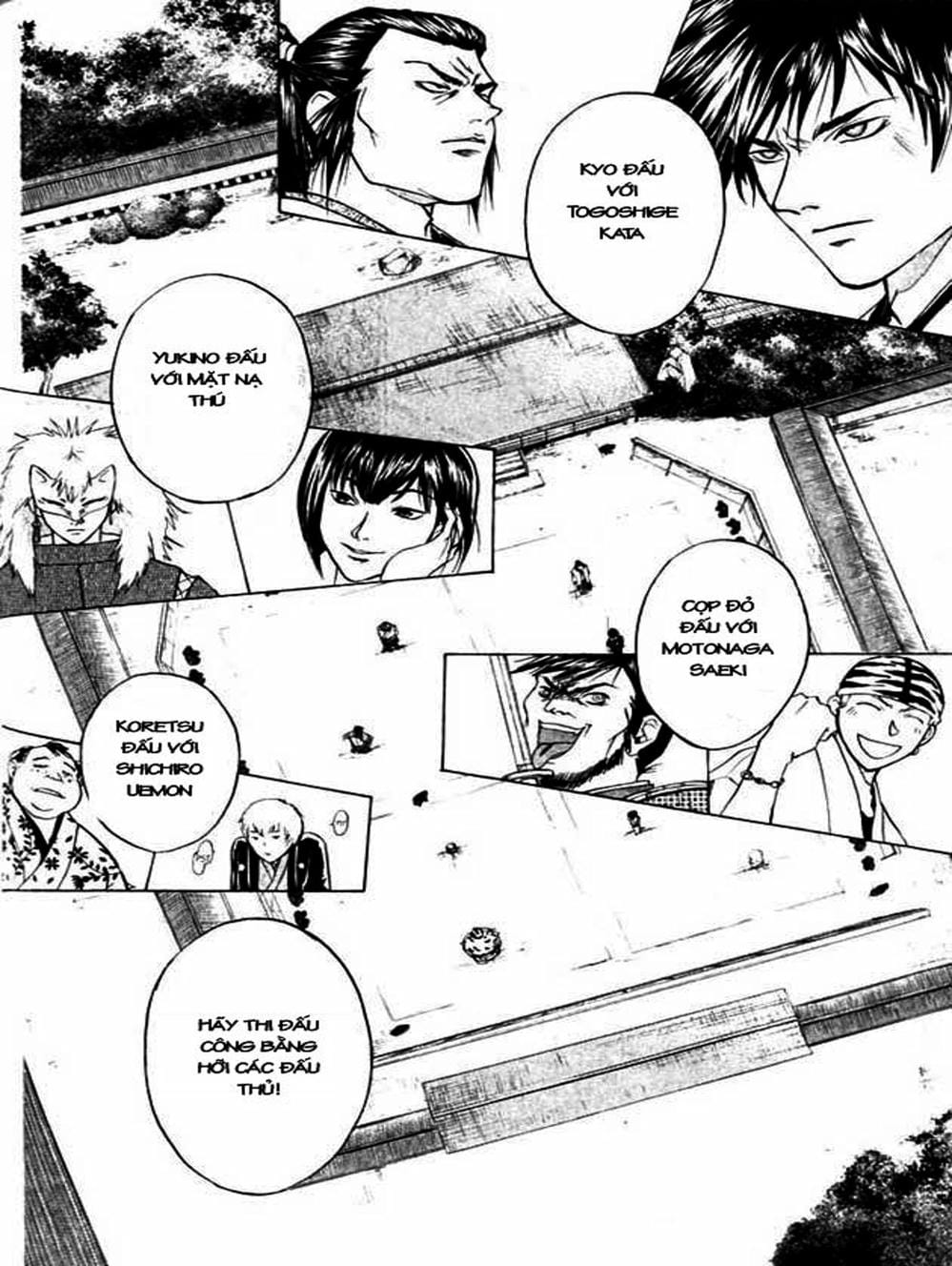 Truyện Tranh Mắt Quỷ Kyo - Samurai Deeper Kyo trang 3