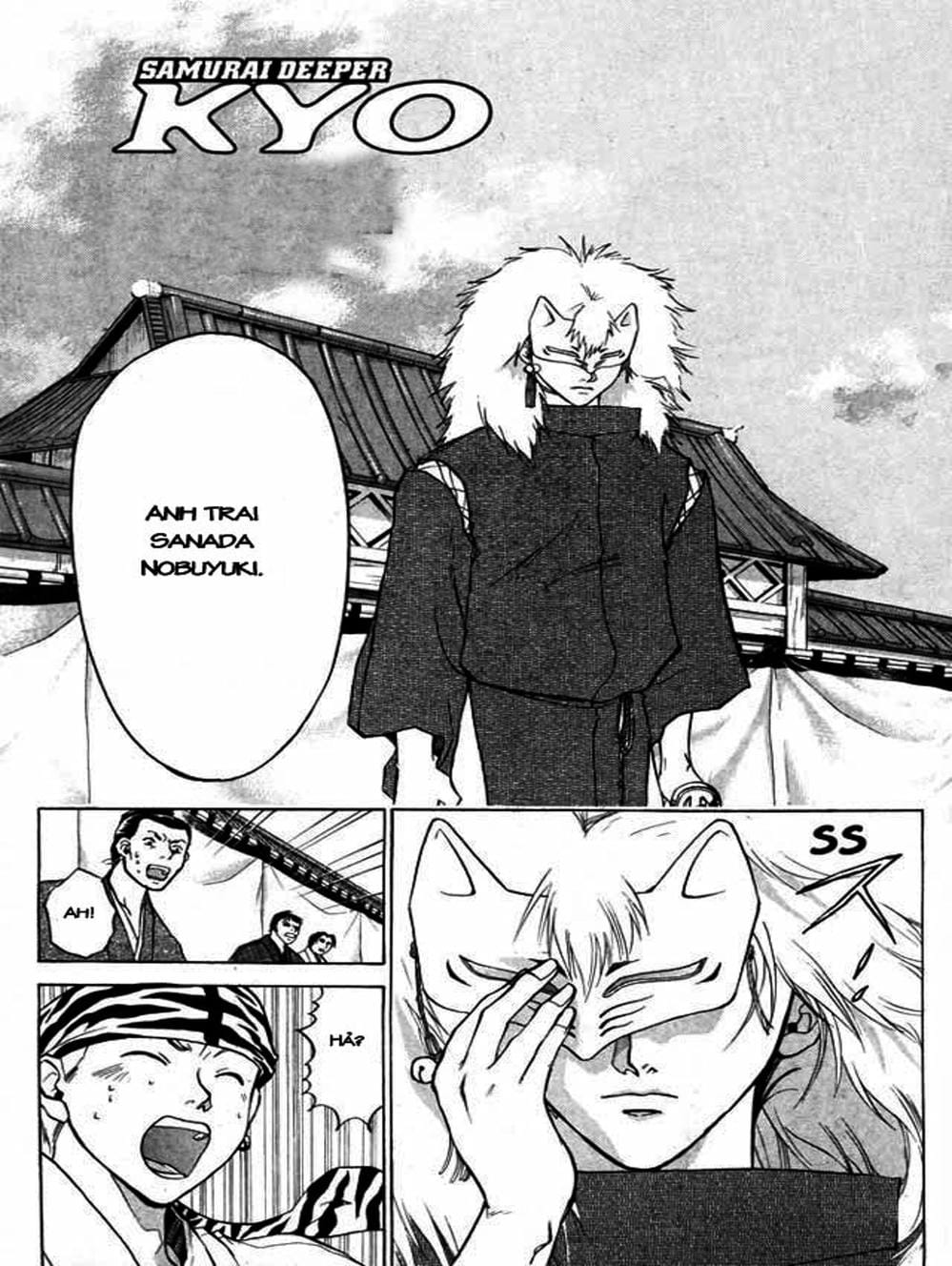 Truyện Tranh Mắt Quỷ Kyo - Samurai Deeper Kyo trang 3