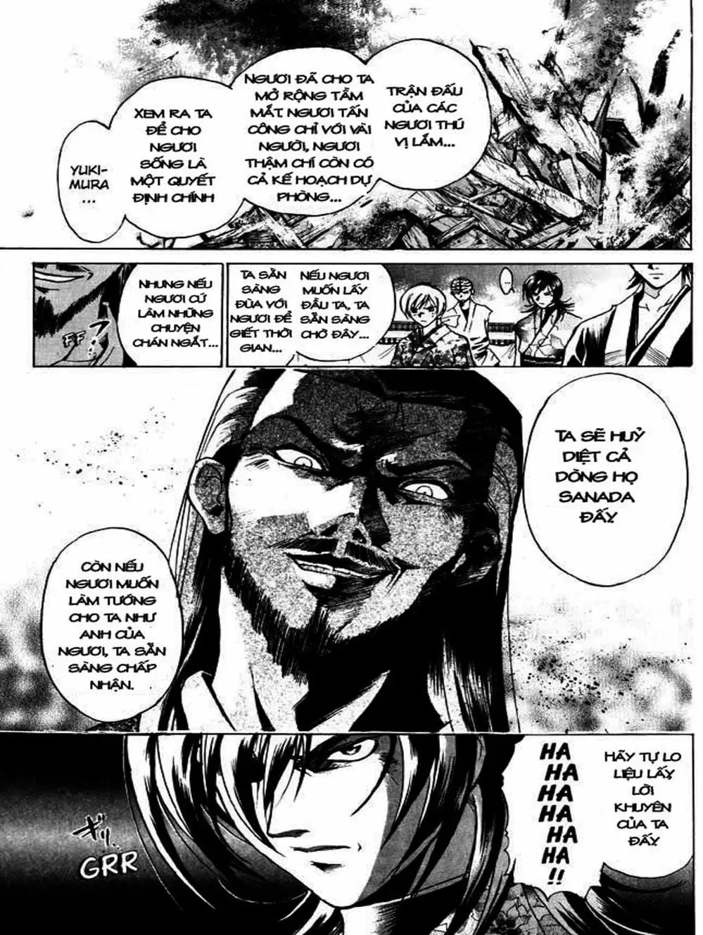 Truyện Tranh Mắt Quỷ Kyo - Samurai Deeper Kyo trang 3