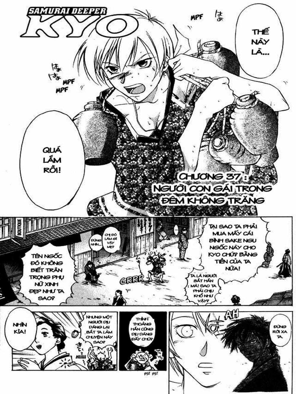 Truyện Tranh Mắt Quỷ Kyo - Samurai Deeper Kyo trang 3