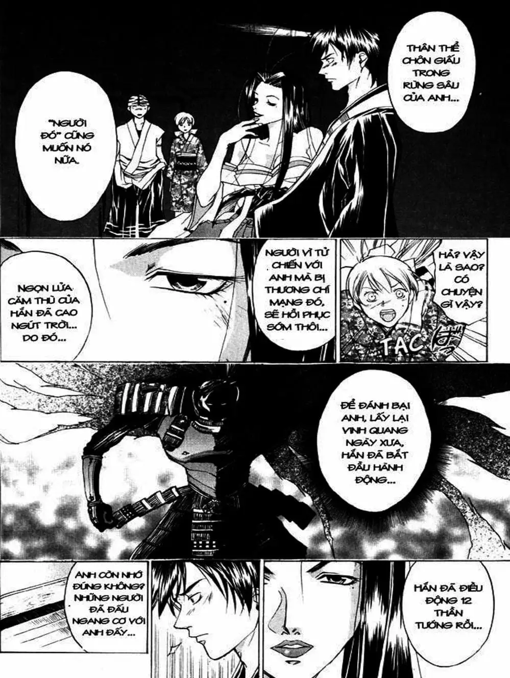 Truyện Tranh Mắt Quỷ Kyo - Samurai Deeper Kyo trang 3