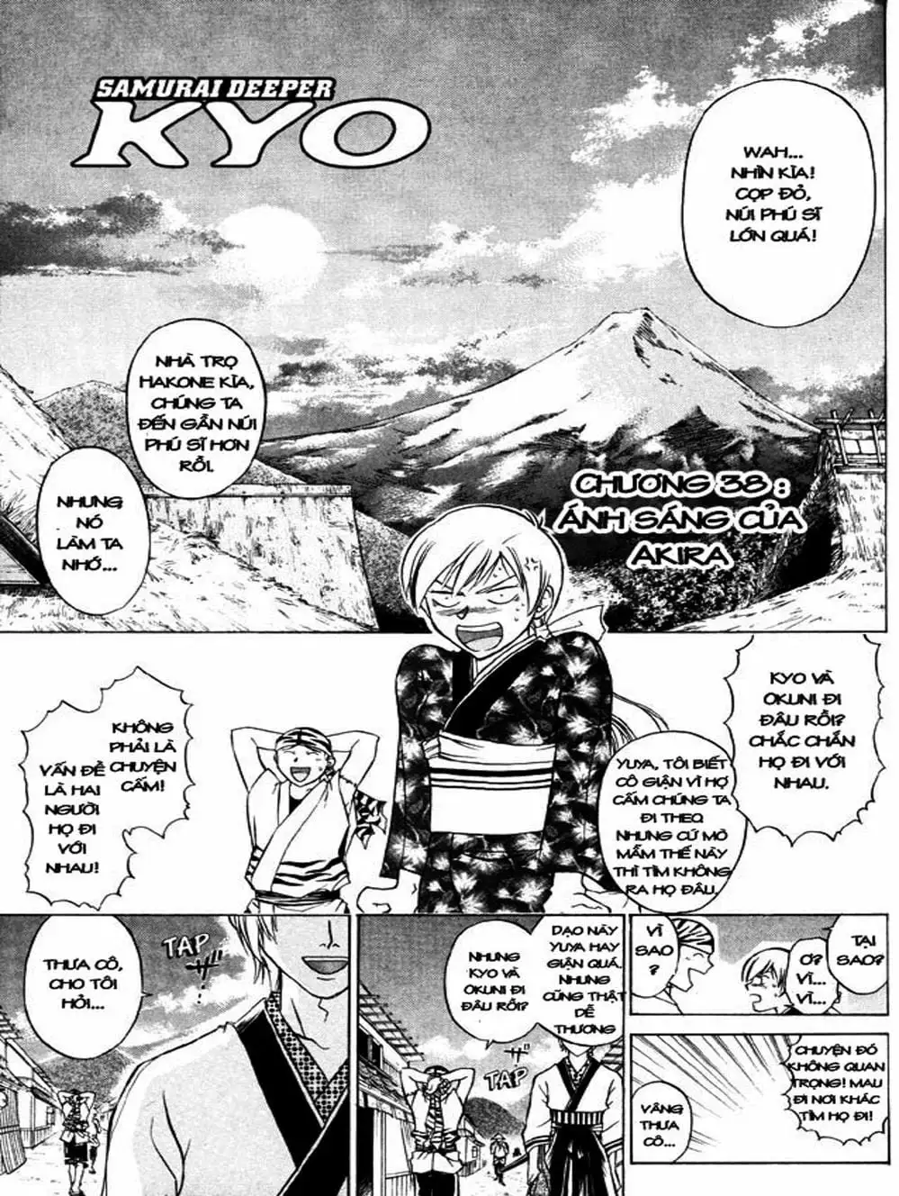 Truyện Tranh Mắt Quỷ Kyo - Samurai Deeper Kyo trang 3