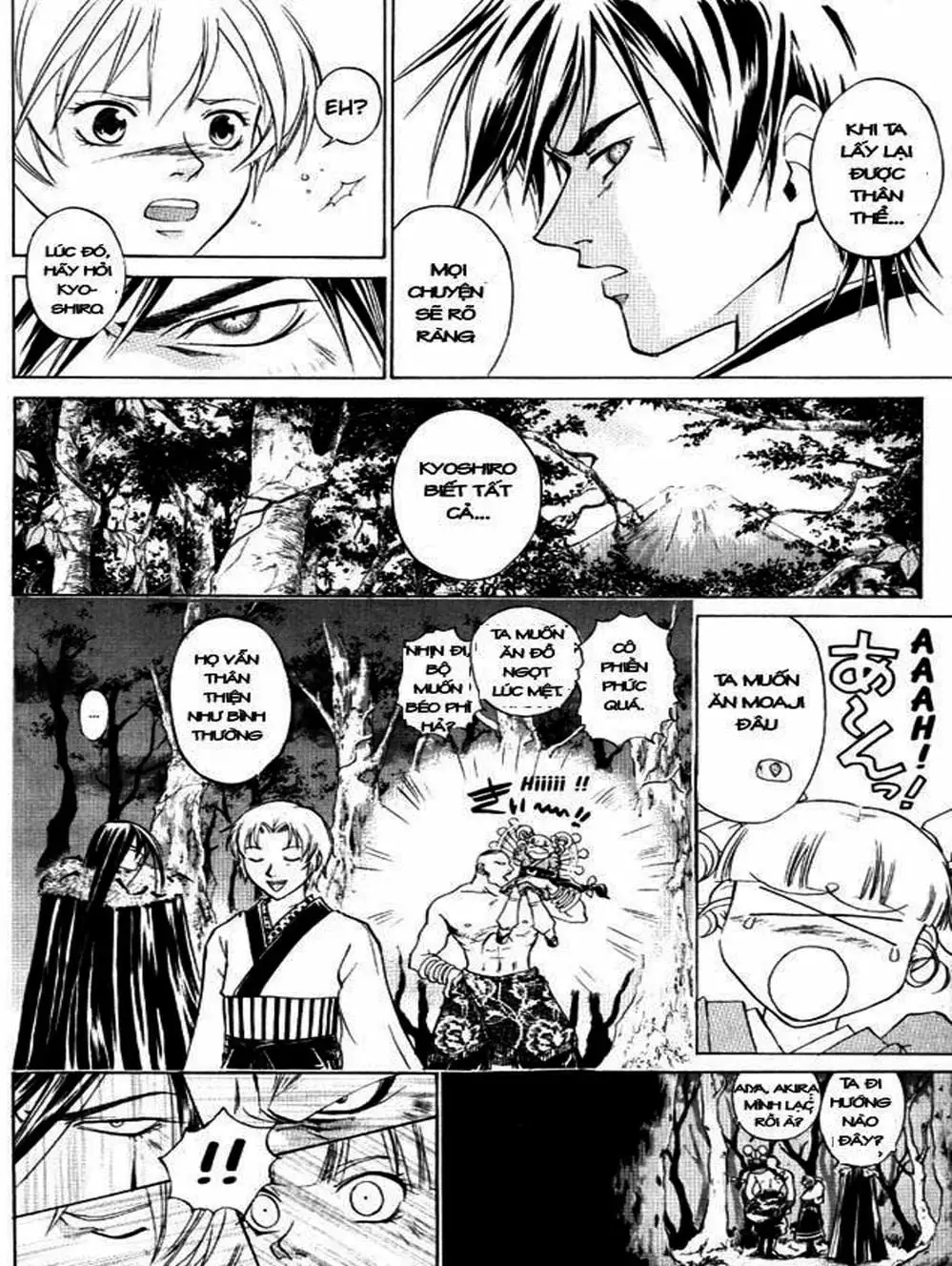 Truyện Tranh Mắt Quỷ Kyo - Samurai Deeper Kyo trang 3