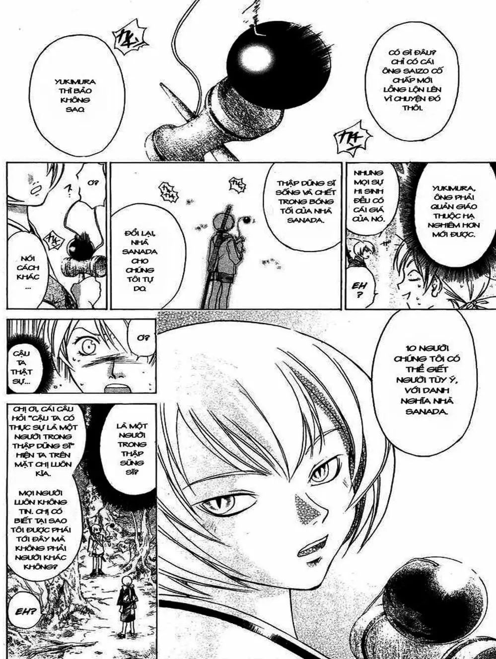 Truyện Tranh Mắt Quỷ Kyo - Samurai Deeper Kyo trang 3
