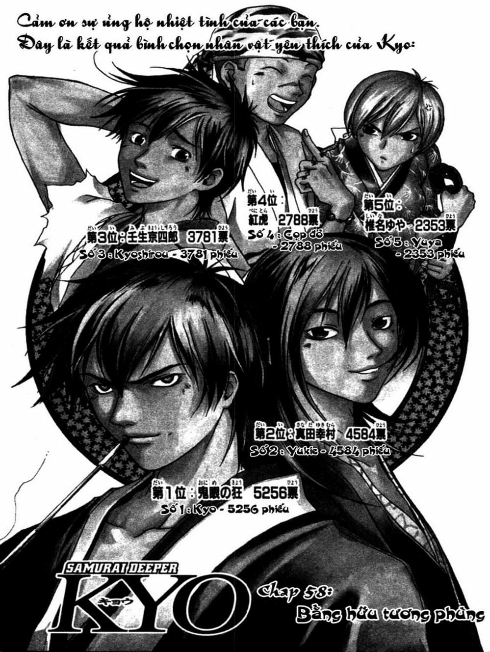 Truyện Tranh Mắt Quỷ Kyo - Samurai Deeper Kyo trang 3