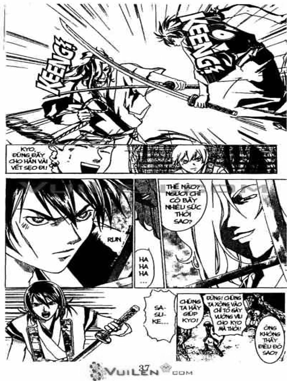 Truyện Tranh Mắt Quỷ Kyo - Samurai Deeper Kyo trang 3