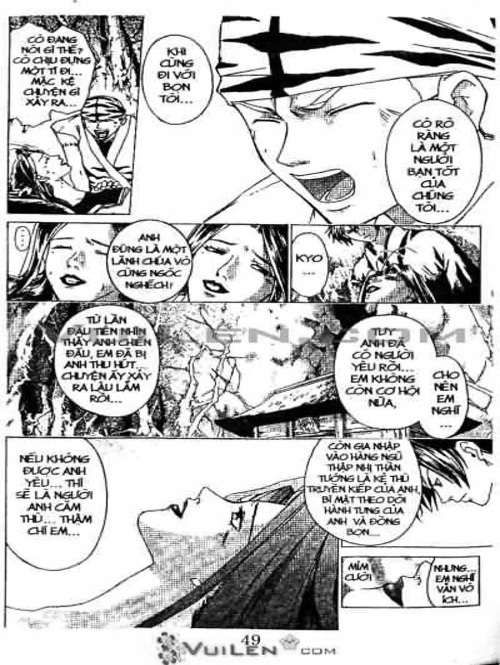 Truyện Tranh Mắt Quỷ Kyo - Samurai Deeper Kyo trang 3