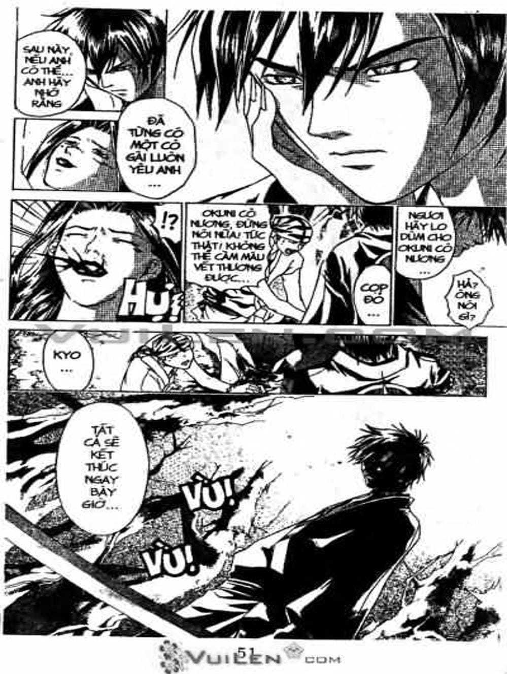 Truyện Tranh Mắt Quỷ Kyo - Samurai Deeper Kyo trang 3