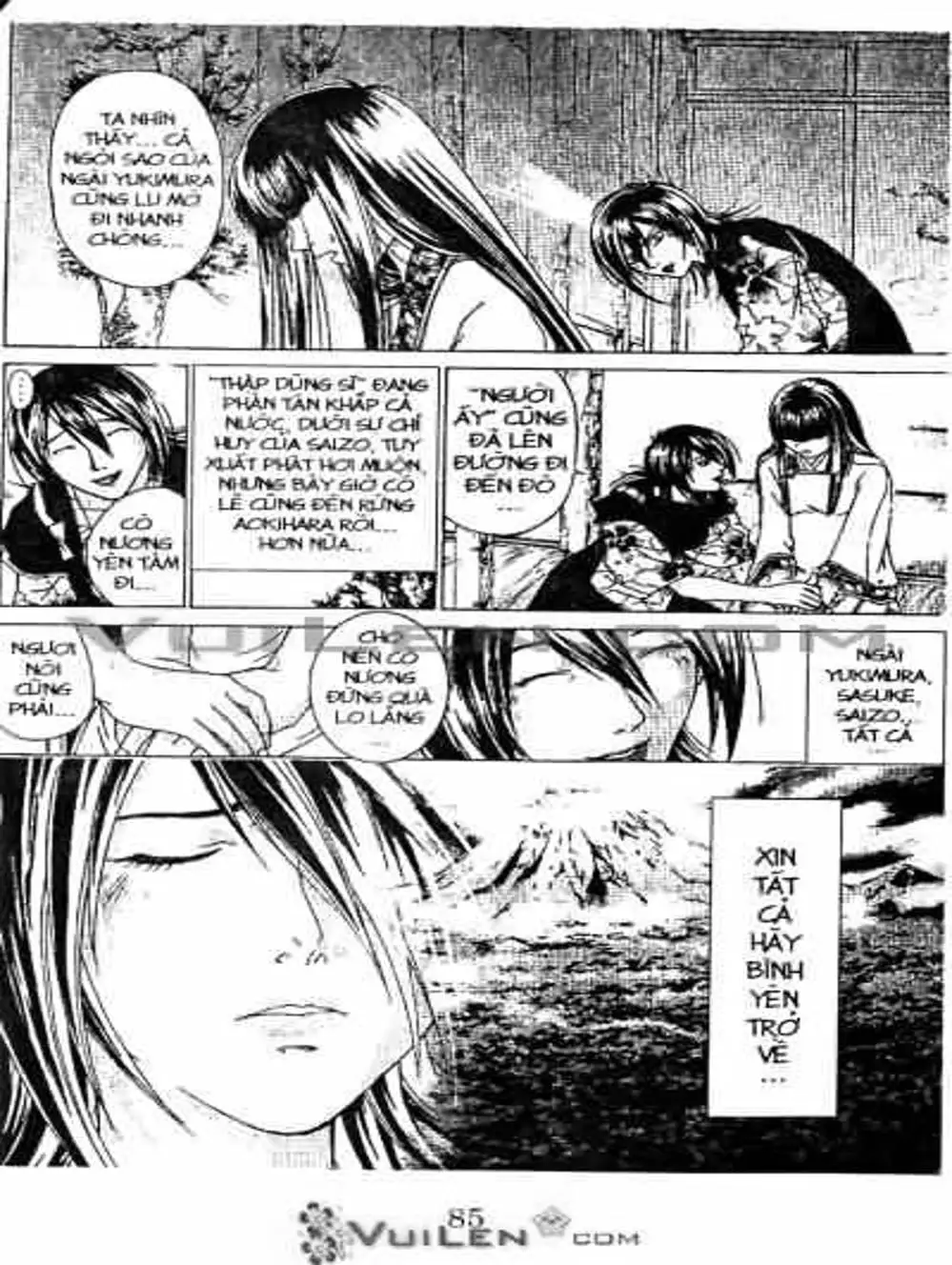 Truyện Tranh Mắt Quỷ Kyo - Samurai Deeper Kyo trang 3