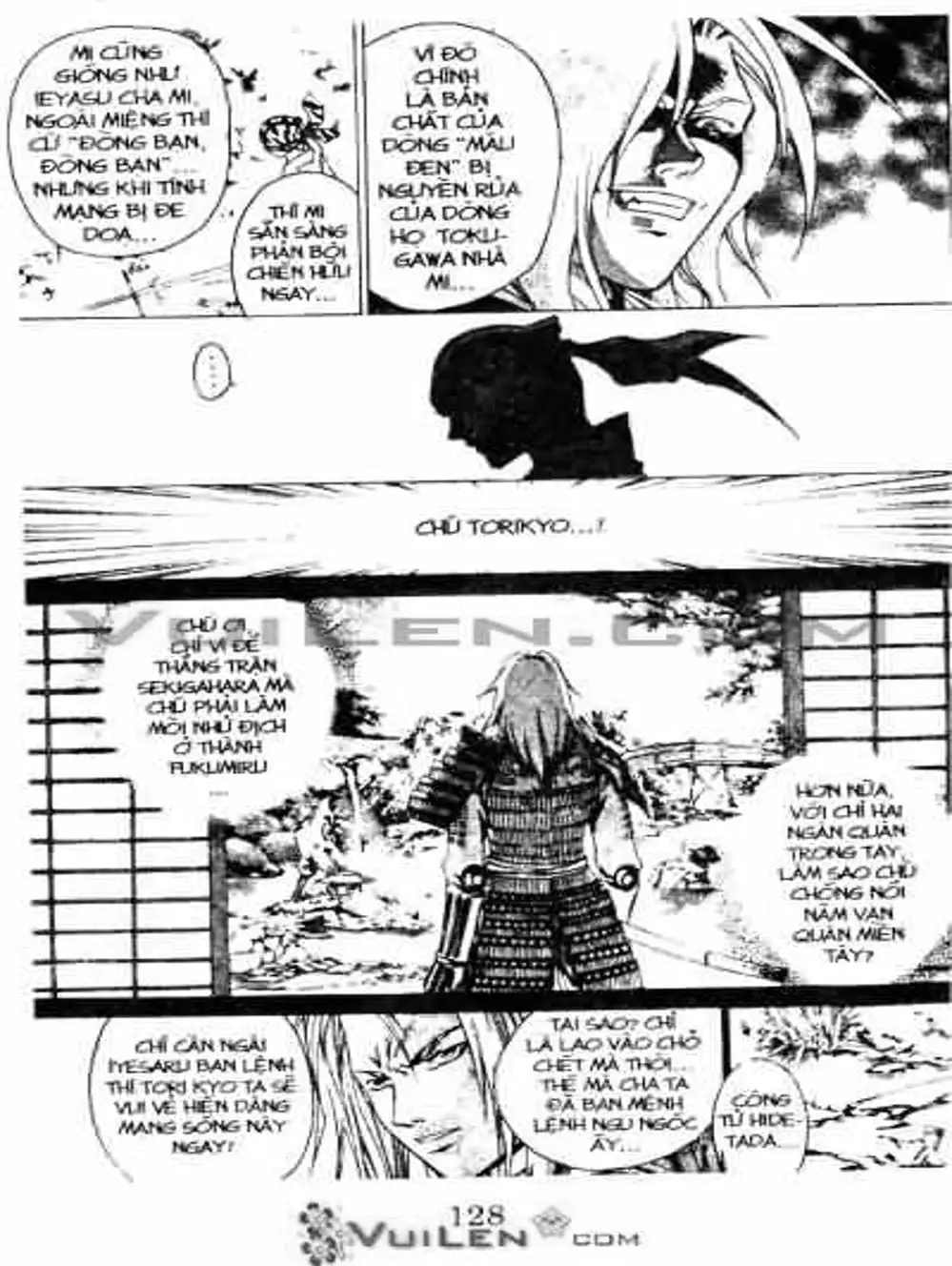 Truyện Tranh Mắt Quỷ Kyo - Samurai Deeper Kyo trang 3