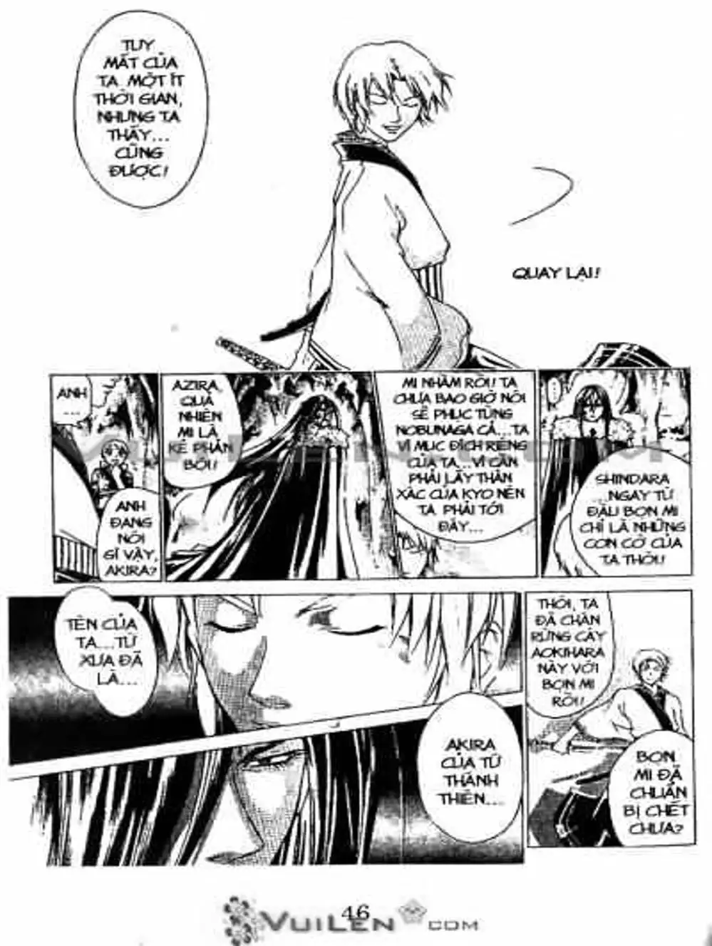 Truyện Tranh Mắt Quỷ Kyo - Samurai Deeper Kyo trang 3