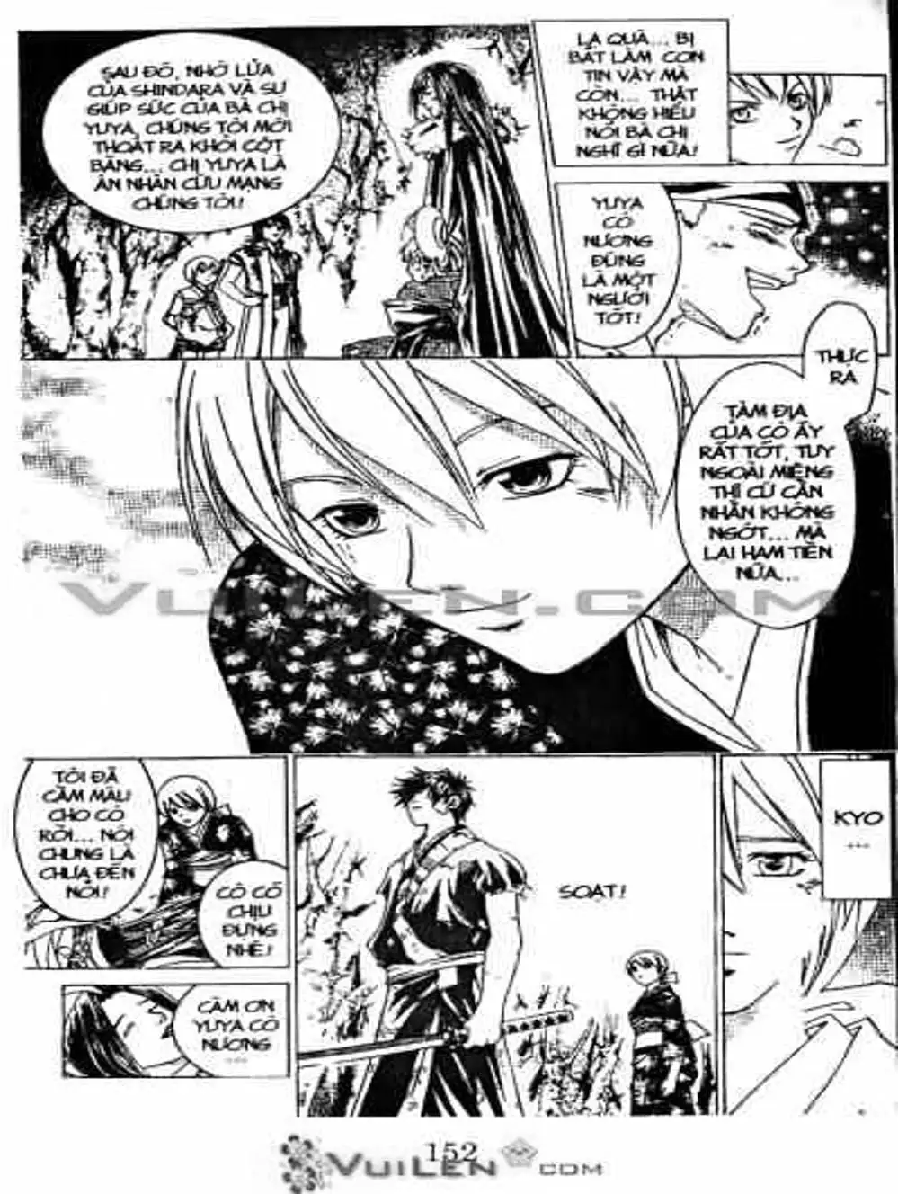 Truyện Tranh Mắt Quỷ Kyo - Samurai Deeper Kyo trang 3