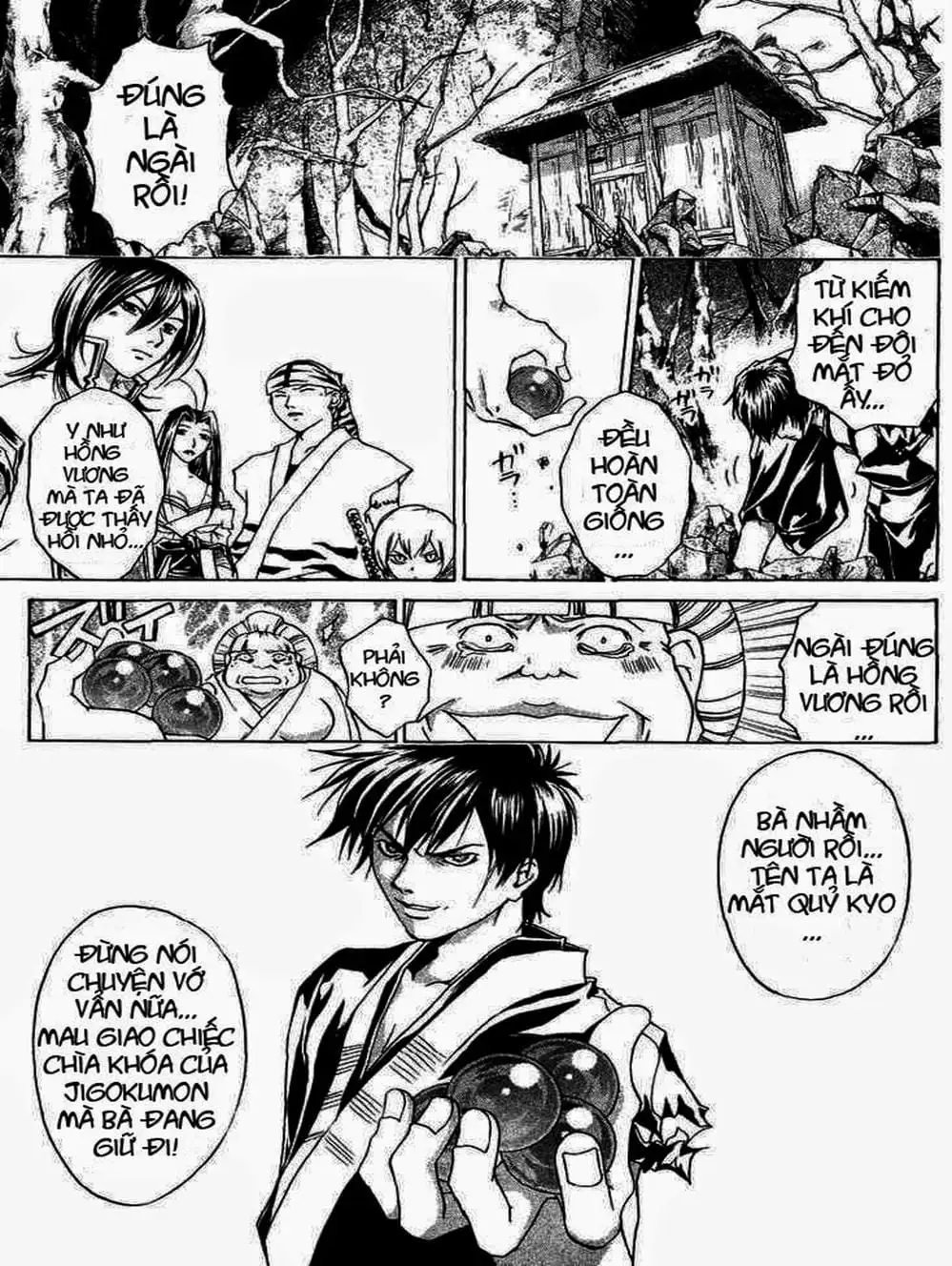 Truyện Tranh Mắt Quỷ Kyo - Samurai Deeper Kyo trang 3