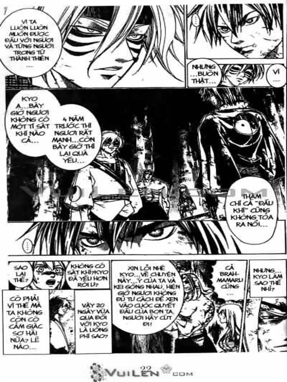 Truyện Tranh Mắt Quỷ Kyo - Samurai Deeper Kyo trang 3