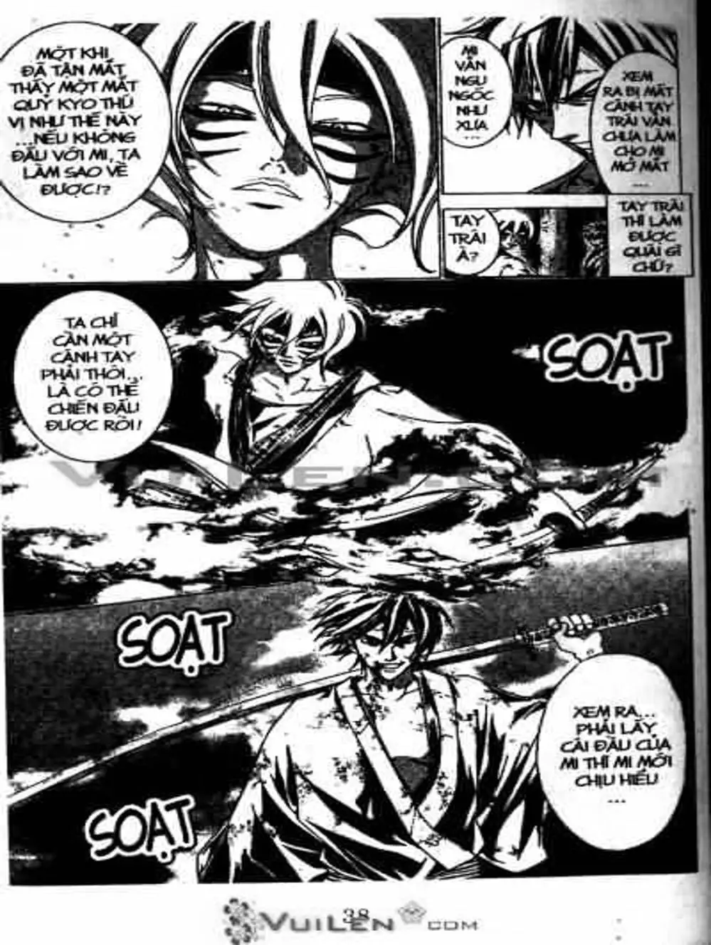 Truyện Tranh Mắt Quỷ Kyo - Samurai Deeper Kyo trang 3