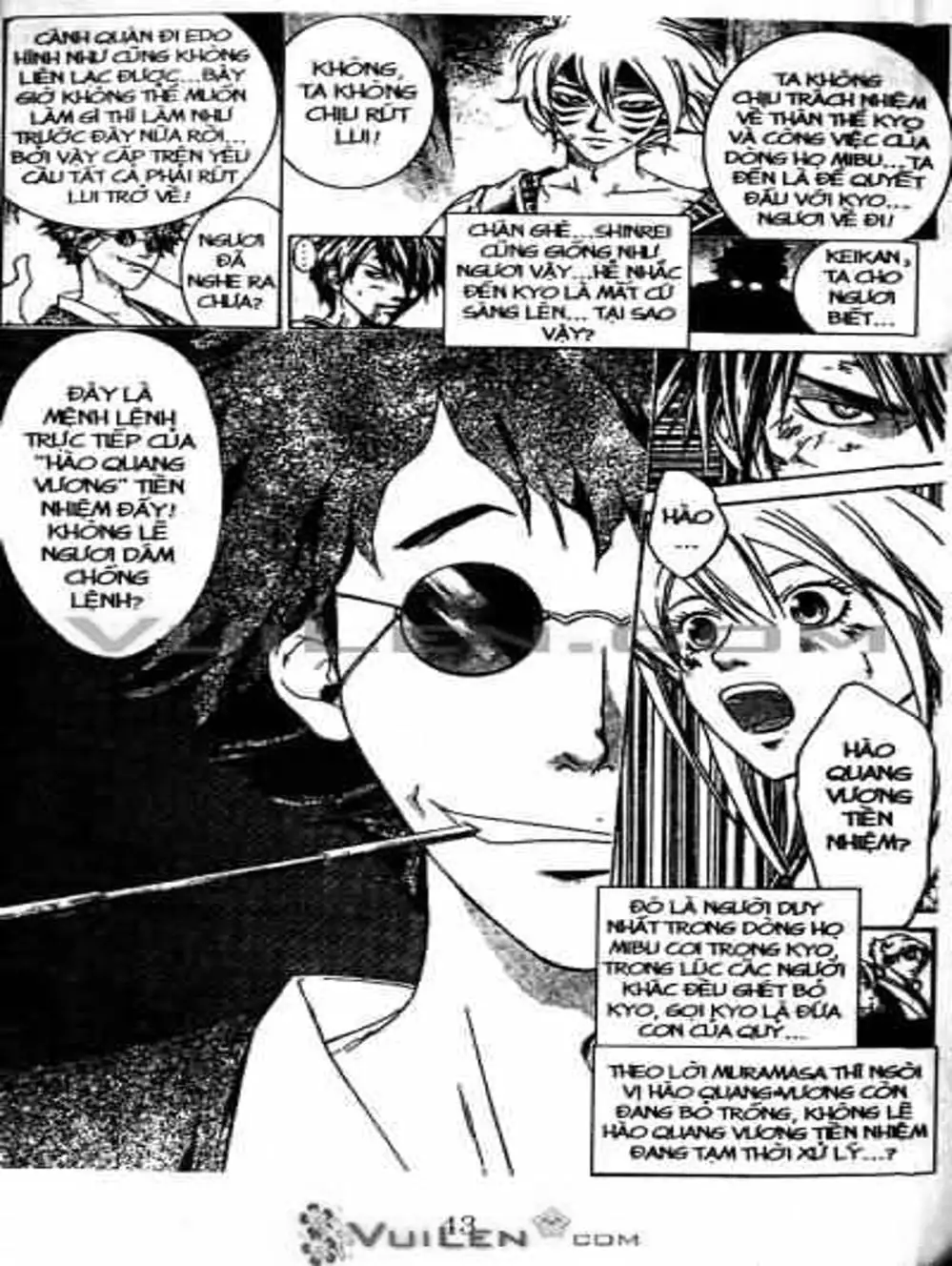 Truyện Tranh Mắt Quỷ Kyo - Samurai Deeper Kyo trang 3