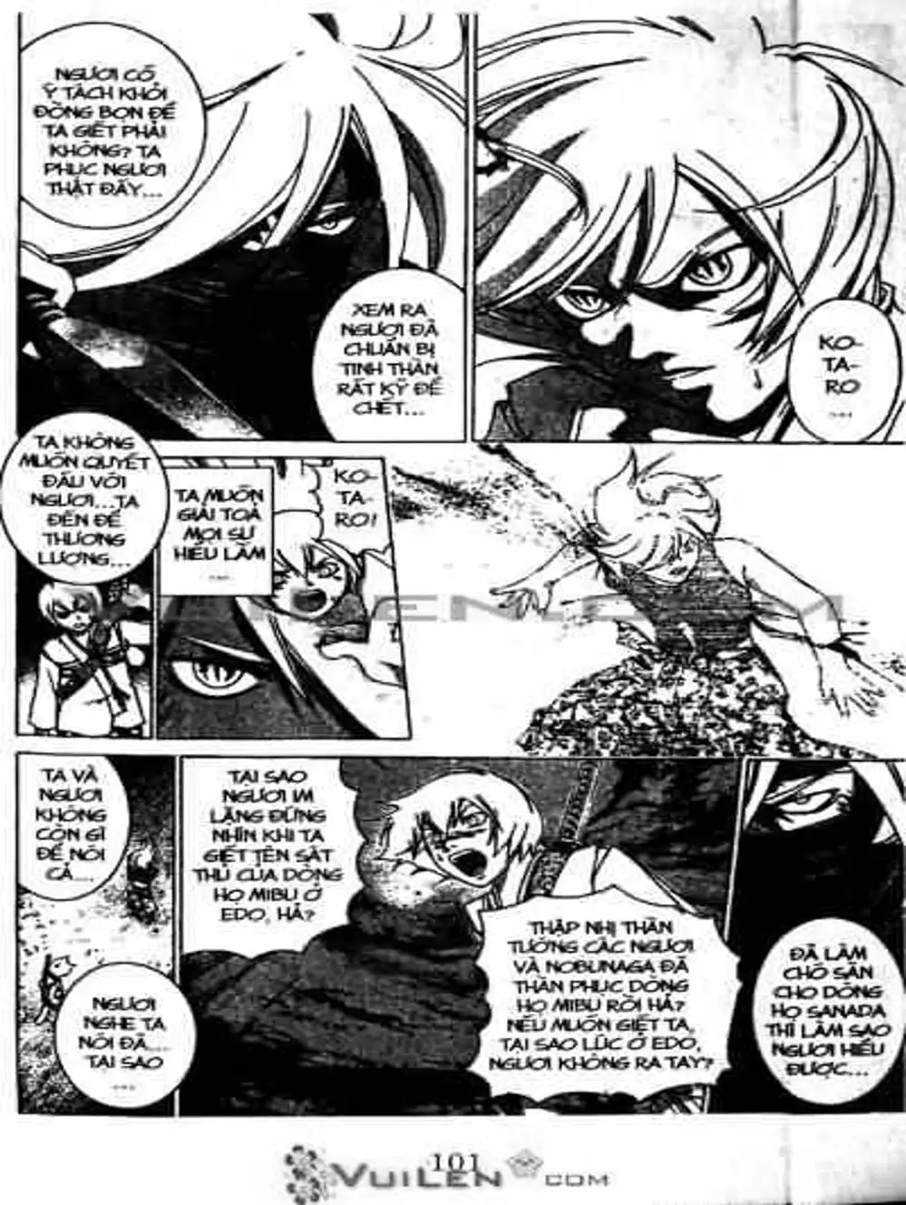 Truyện Tranh Mắt Quỷ Kyo - Samurai Deeper Kyo trang 3