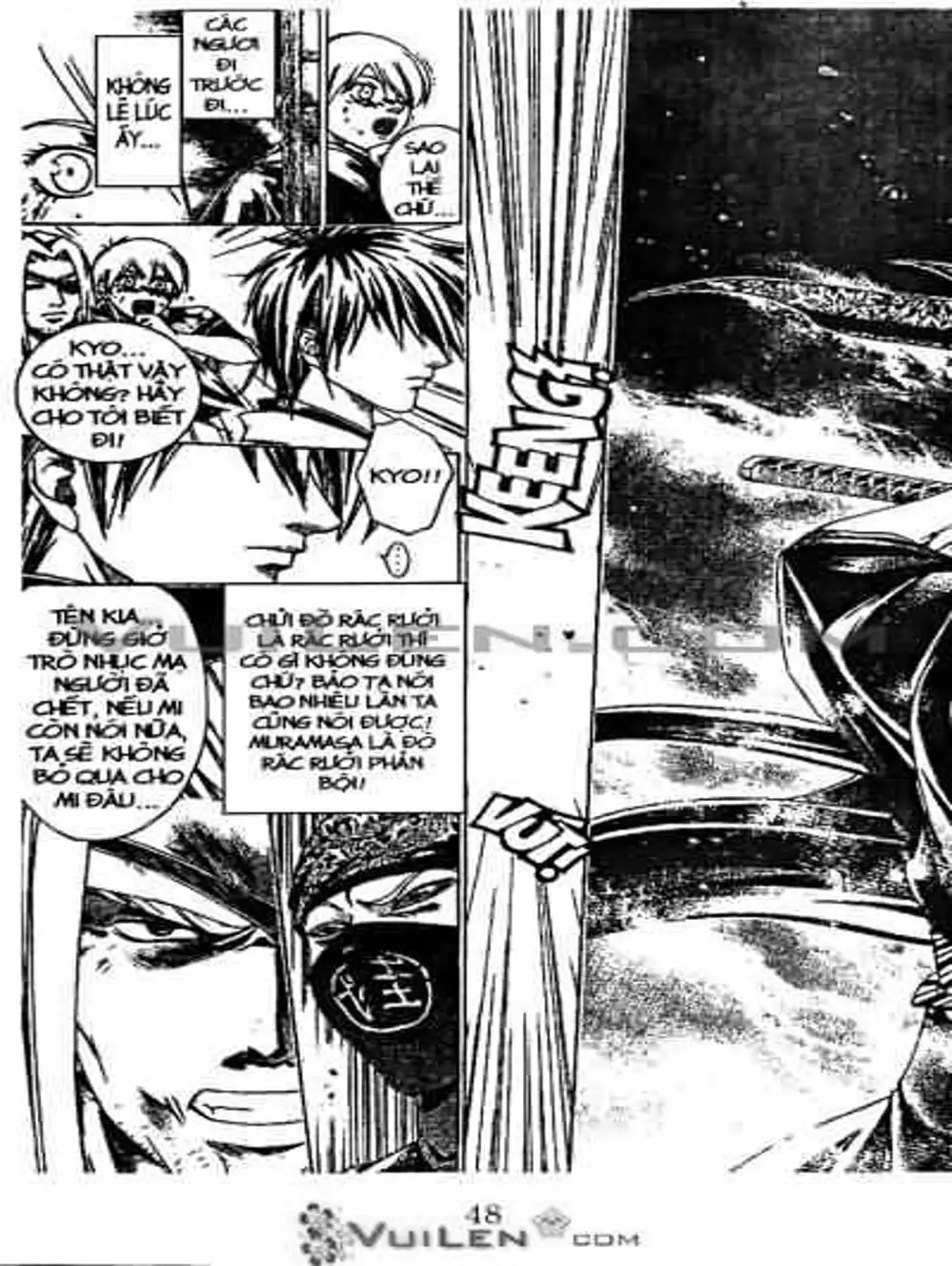 Truyện Tranh Mắt Quỷ Kyo - Samurai Deeper Kyo trang 3