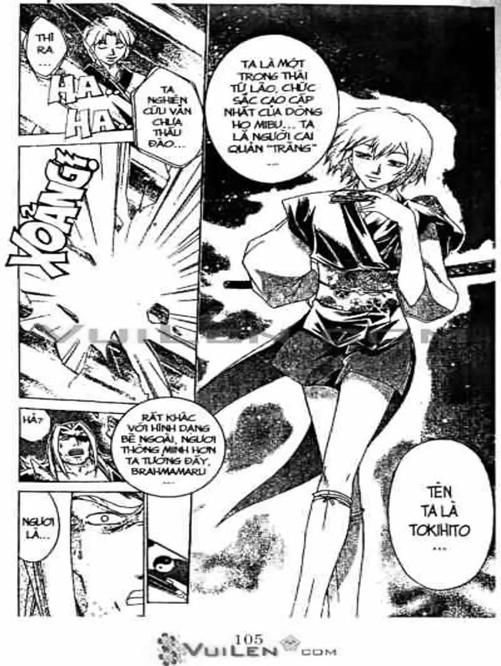 Truyện Tranh Mắt Quỷ Kyo - Samurai Deeper Kyo trang 3