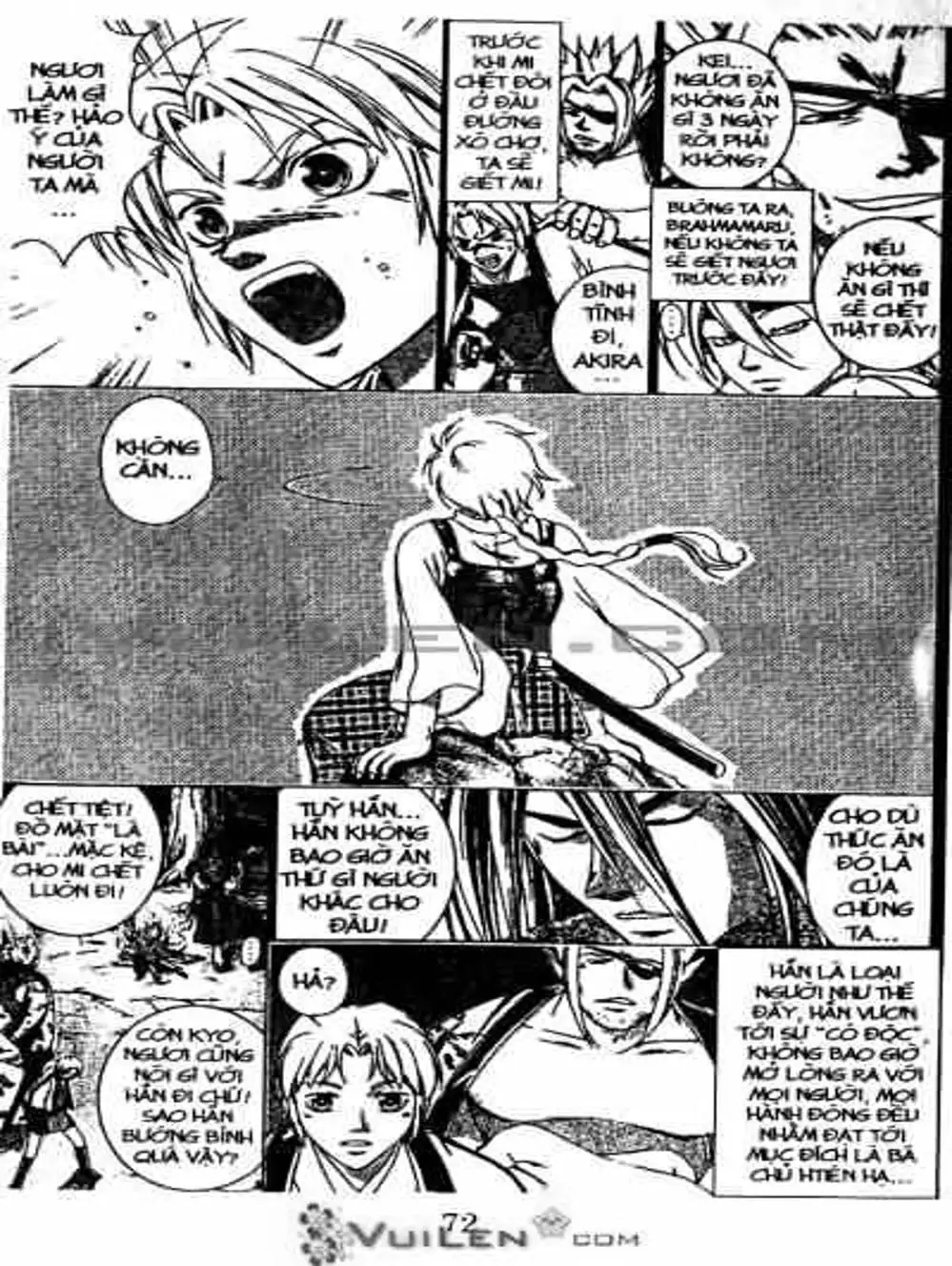 Truyện Tranh Mắt Quỷ Kyo - Samurai Deeper Kyo trang 3