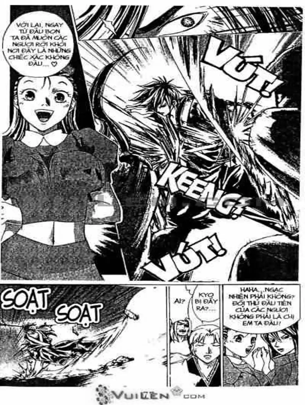 Truyện Tranh Mắt Quỷ Kyo - Samurai Deeper Kyo trang 3