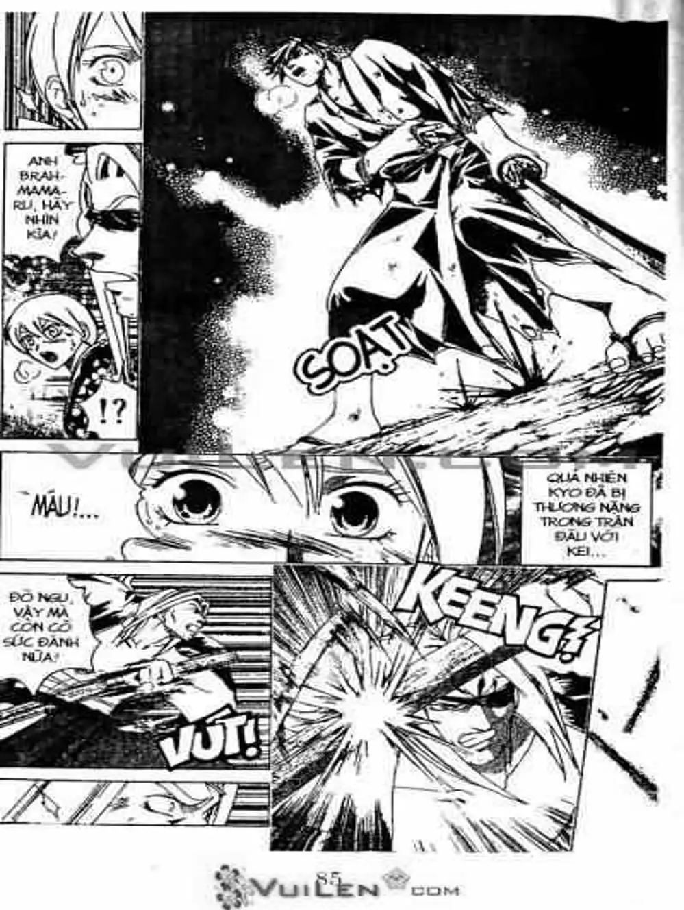 Truyện Tranh Mắt Quỷ Kyo - Samurai Deeper Kyo trang 3