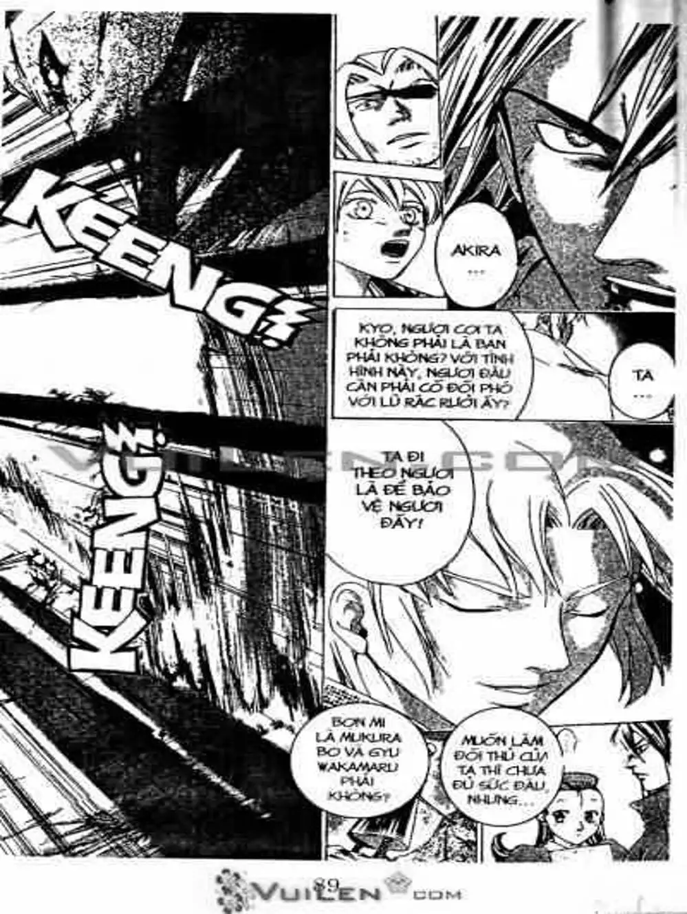 Truyện Tranh Mắt Quỷ Kyo - Samurai Deeper Kyo trang 3