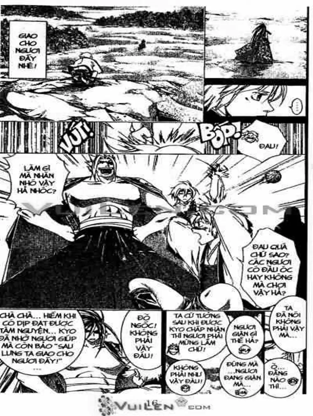 Truyện Tranh Mắt Quỷ Kyo - Samurai Deeper Kyo trang 3