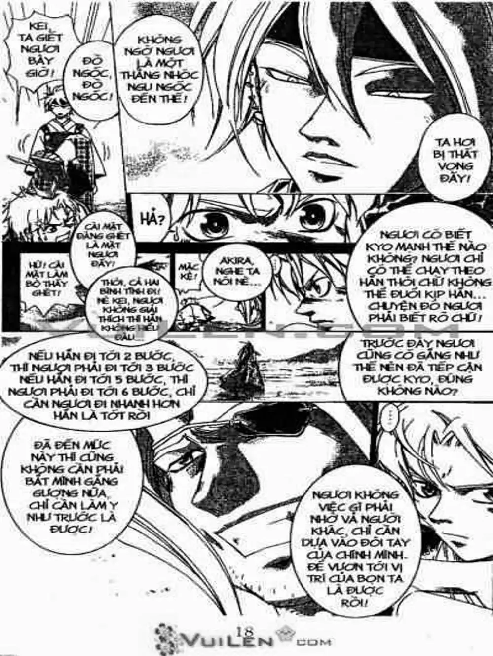 Truyện Tranh Mắt Quỷ Kyo - Samurai Deeper Kyo trang 3