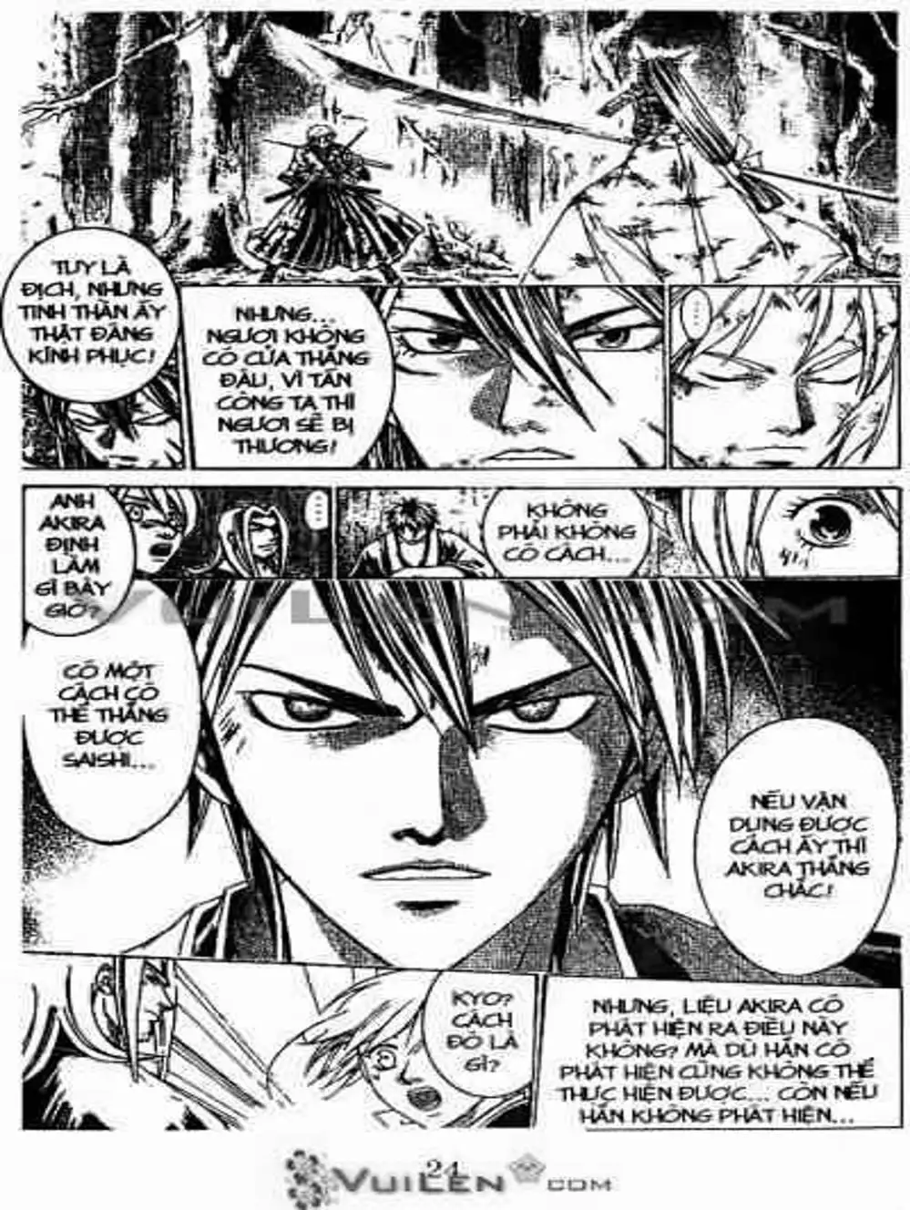 Truyện Tranh Mắt Quỷ Kyo - Samurai Deeper Kyo trang 3