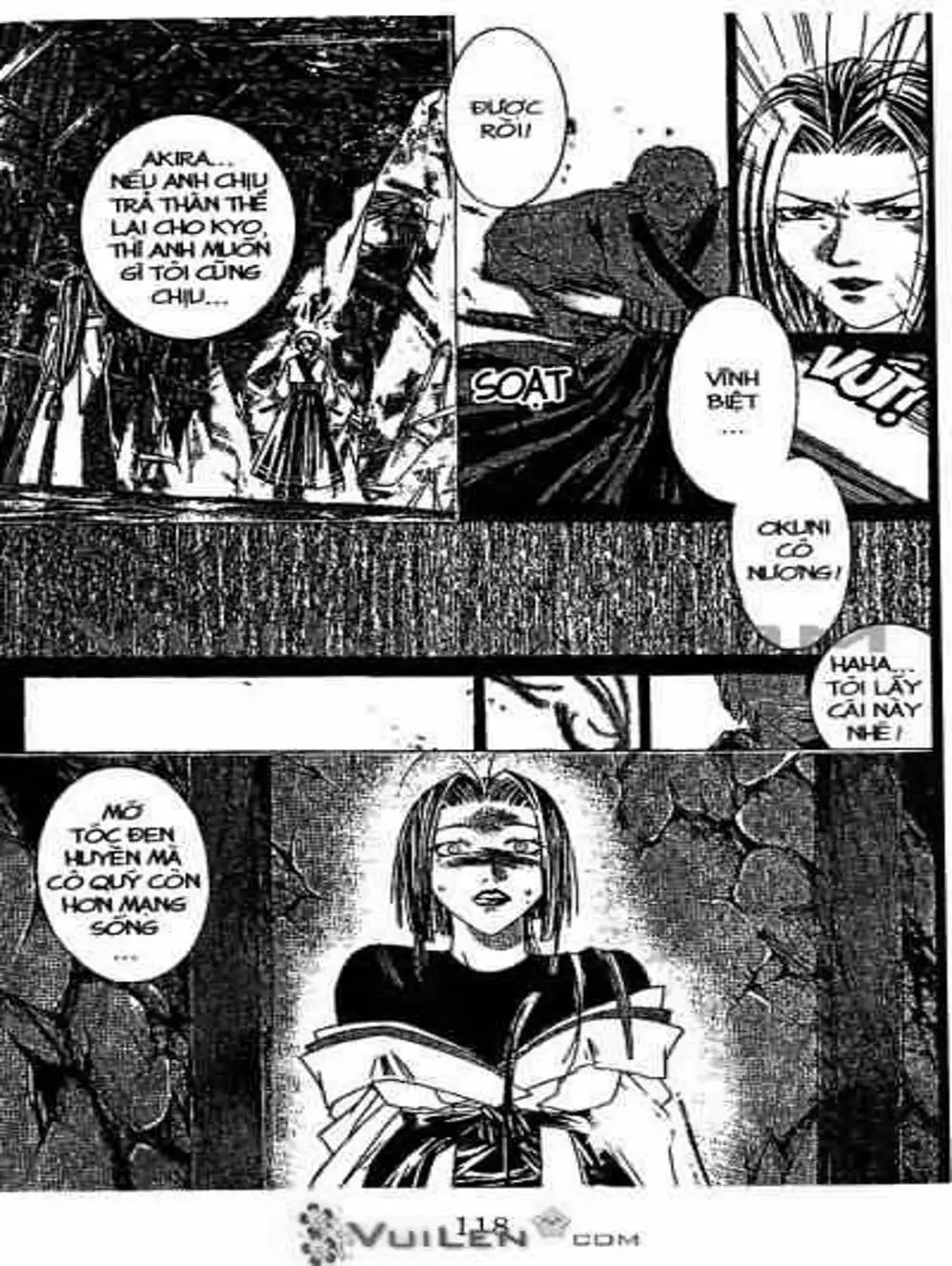 Truyện Tranh Mắt Quỷ Kyo - Samurai Deeper Kyo trang 3