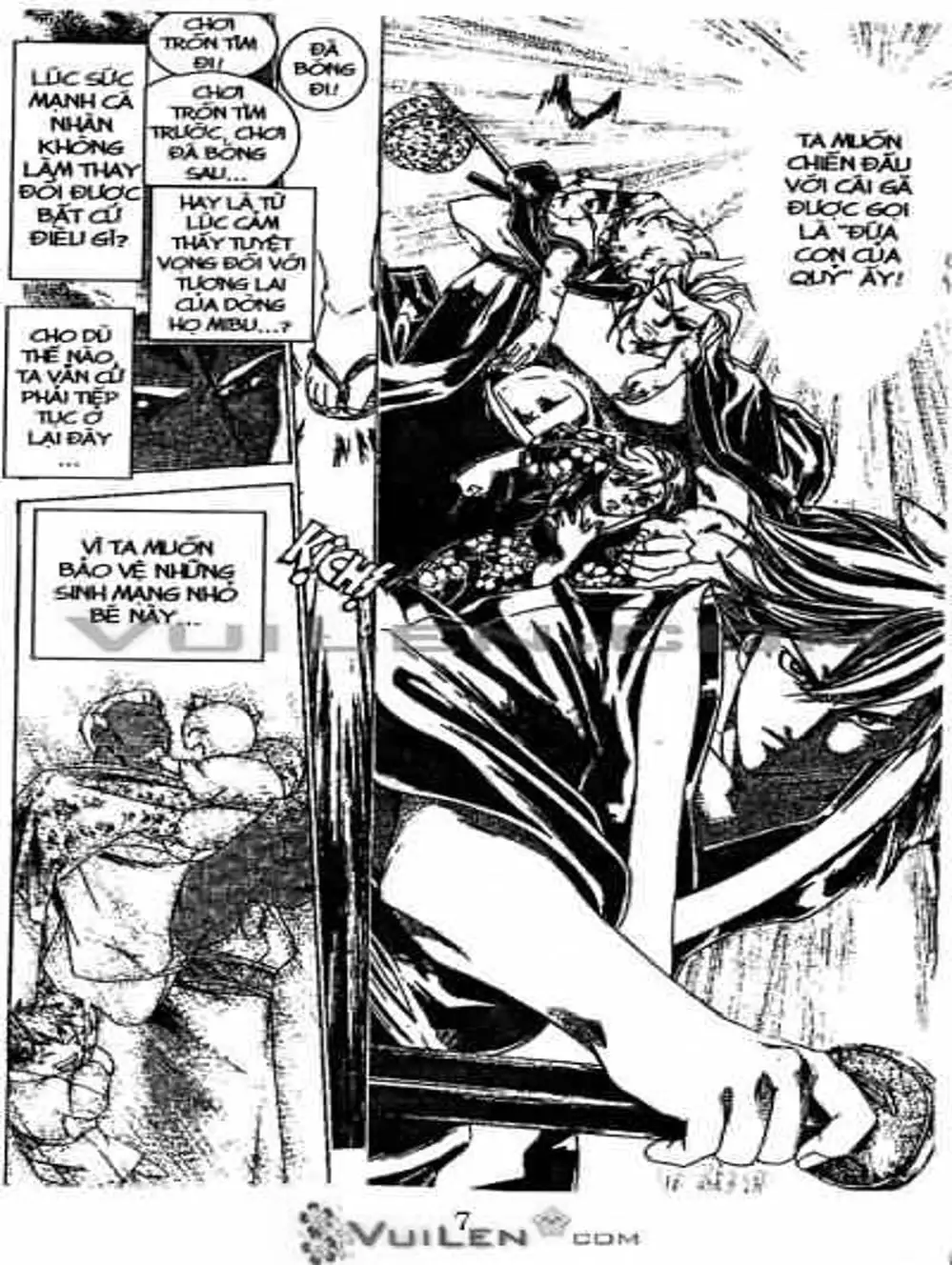 Truyện Tranh Mắt Quỷ Kyo - Samurai Deeper Kyo trang 3