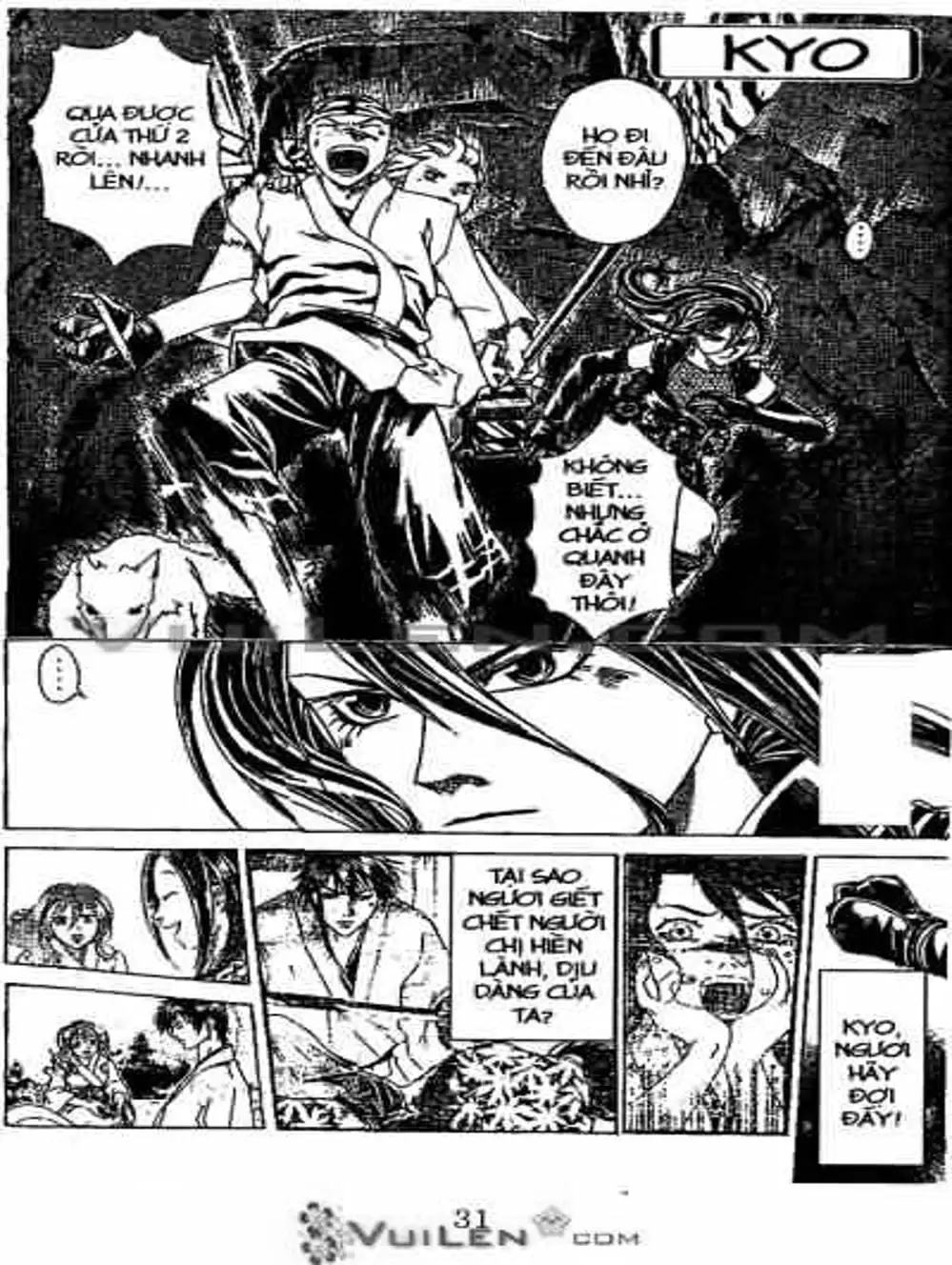 Truyện Tranh Mắt Quỷ Kyo - Samurai Deeper Kyo trang 3