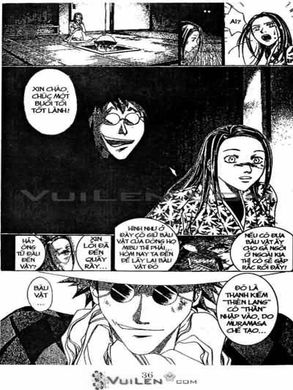 Truyện Tranh Mắt Quỷ Kyo - Samurai Deeper Kyo trang 3