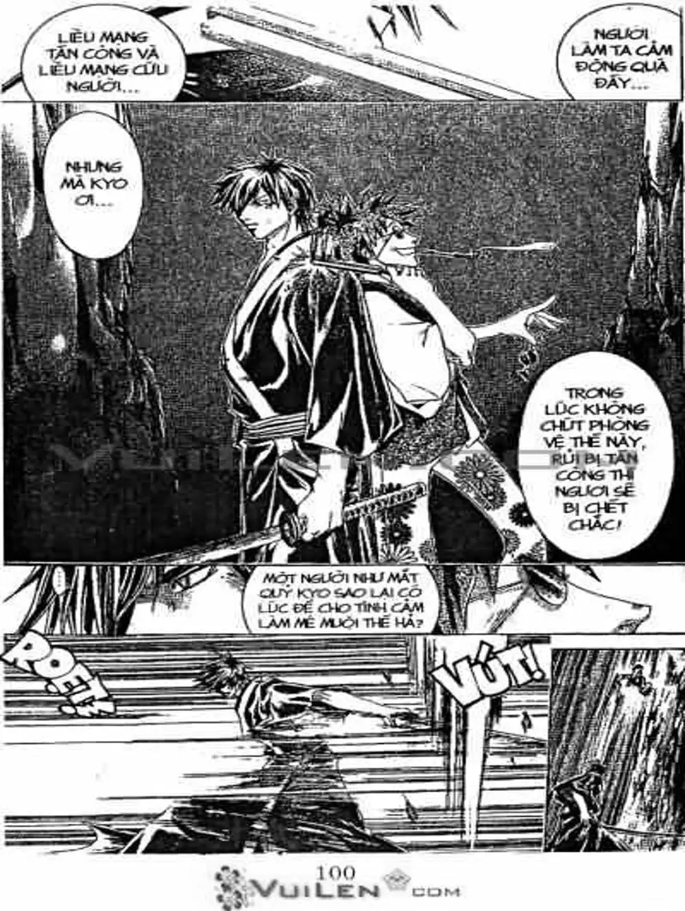 Truyện Tranh Mắt Quỷ Kyo - Samurai Deeper Kyo trang 3