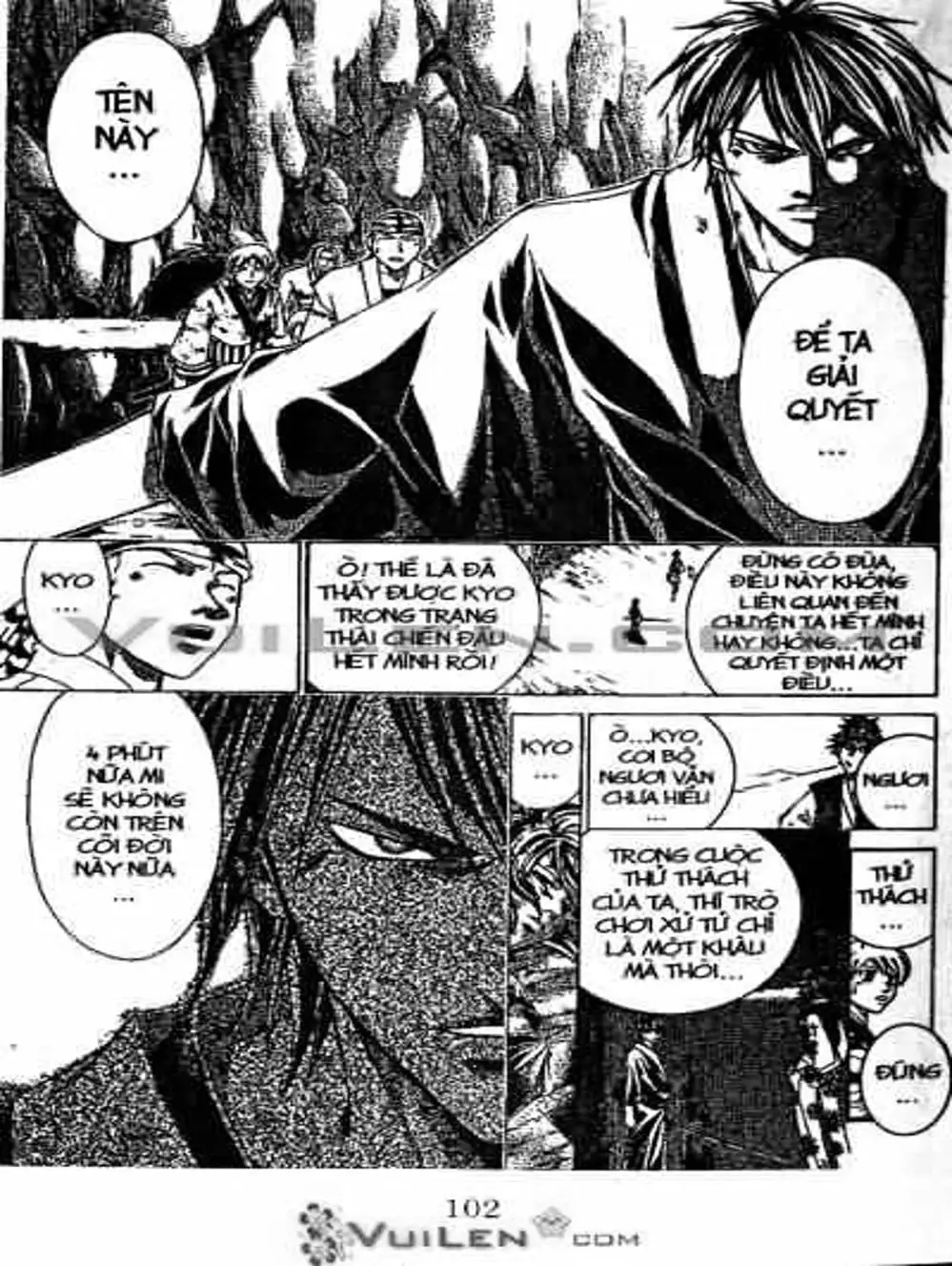 Truyện Tranh Mắt Quỷ Kyo - Samurai Deeper Kyo trang 3