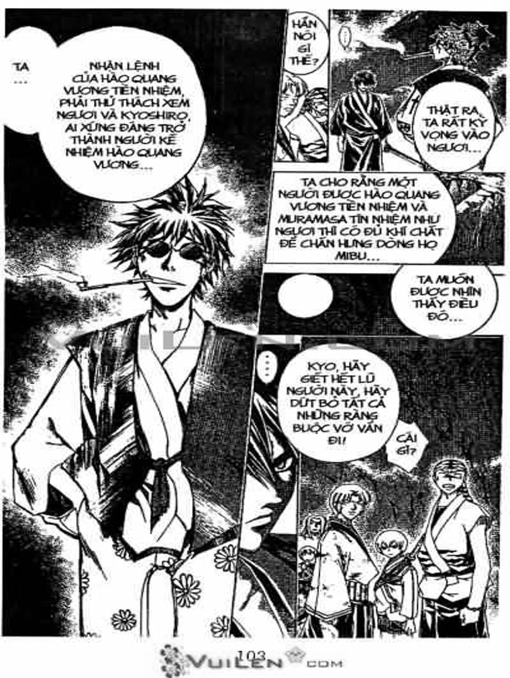 Truyện Tranh Mắt Quỷ Kyo - Samurai Deeper Kyo trang 3