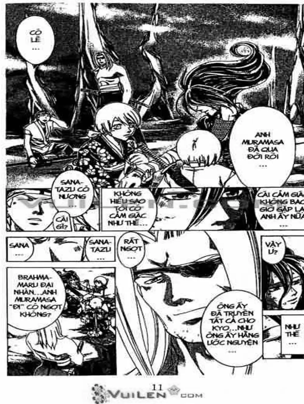 Truyện Tranh Mắt Quỷ Kyo - Samurai Deeper Kyo trang 3