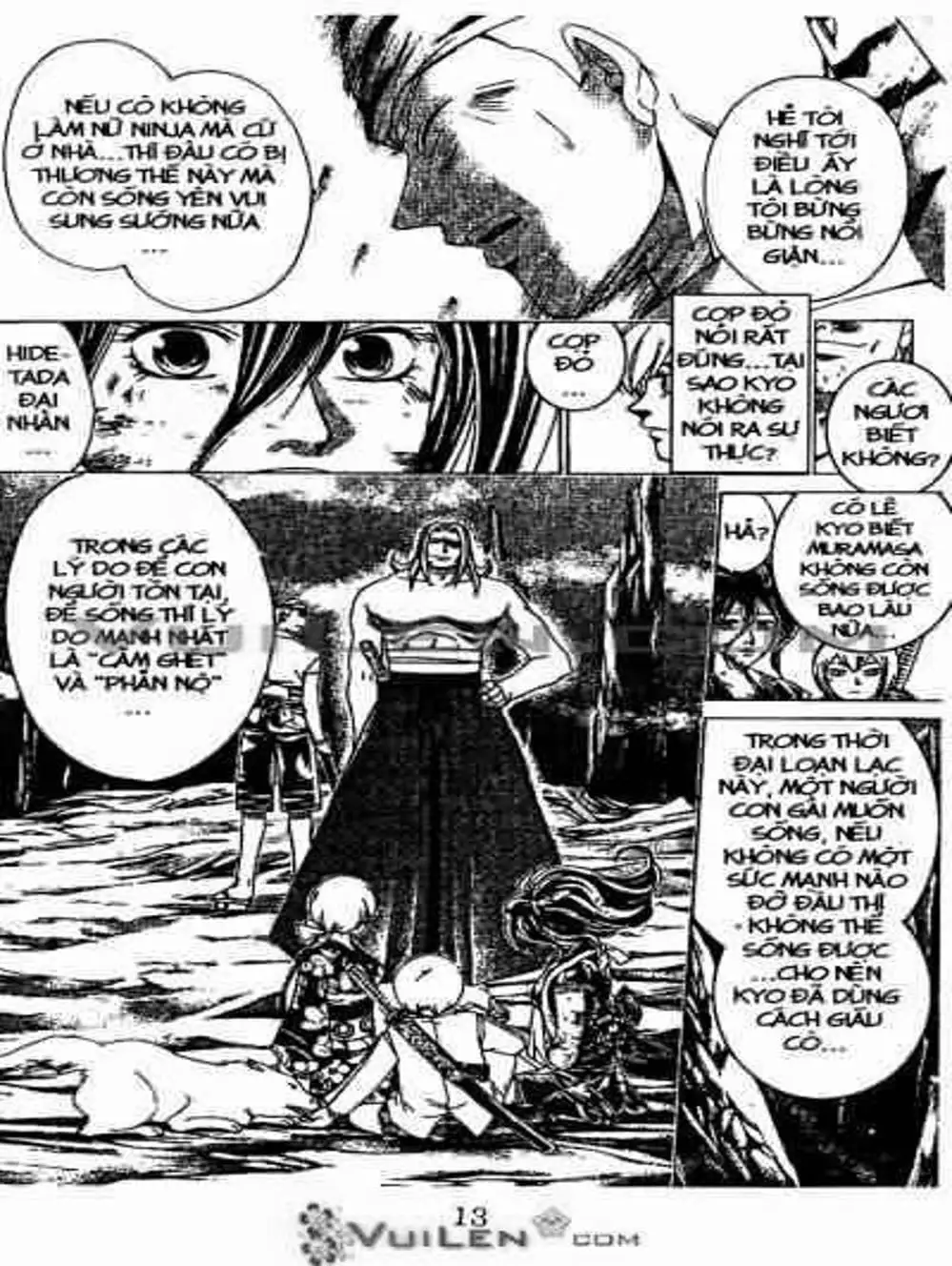 Truyện Tranh Mắt Quỷ Kyo - Samurai Deeper Kyo trang 3